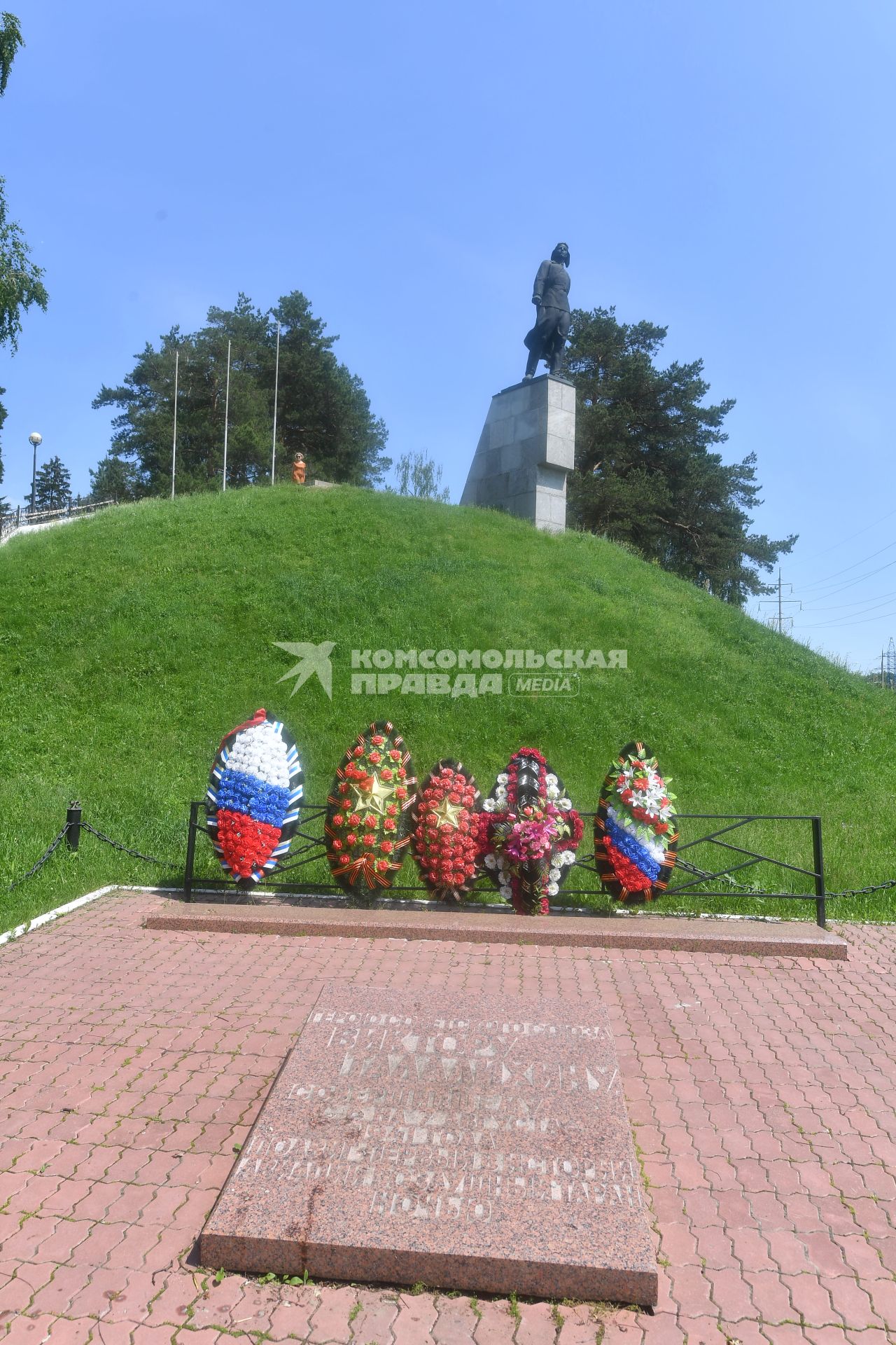 Московская область, Подольск.   Парк культуры и отдыха имени Виктора Талалихина.