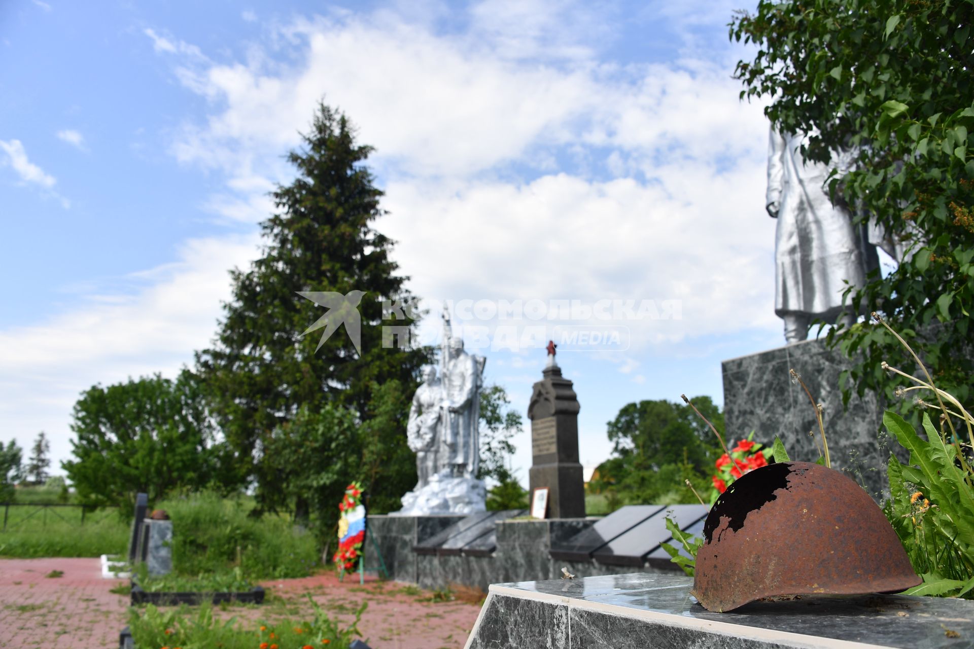 Московская область, Смолино. Мемориал воинам  павшим в Великой Отечественной войне.