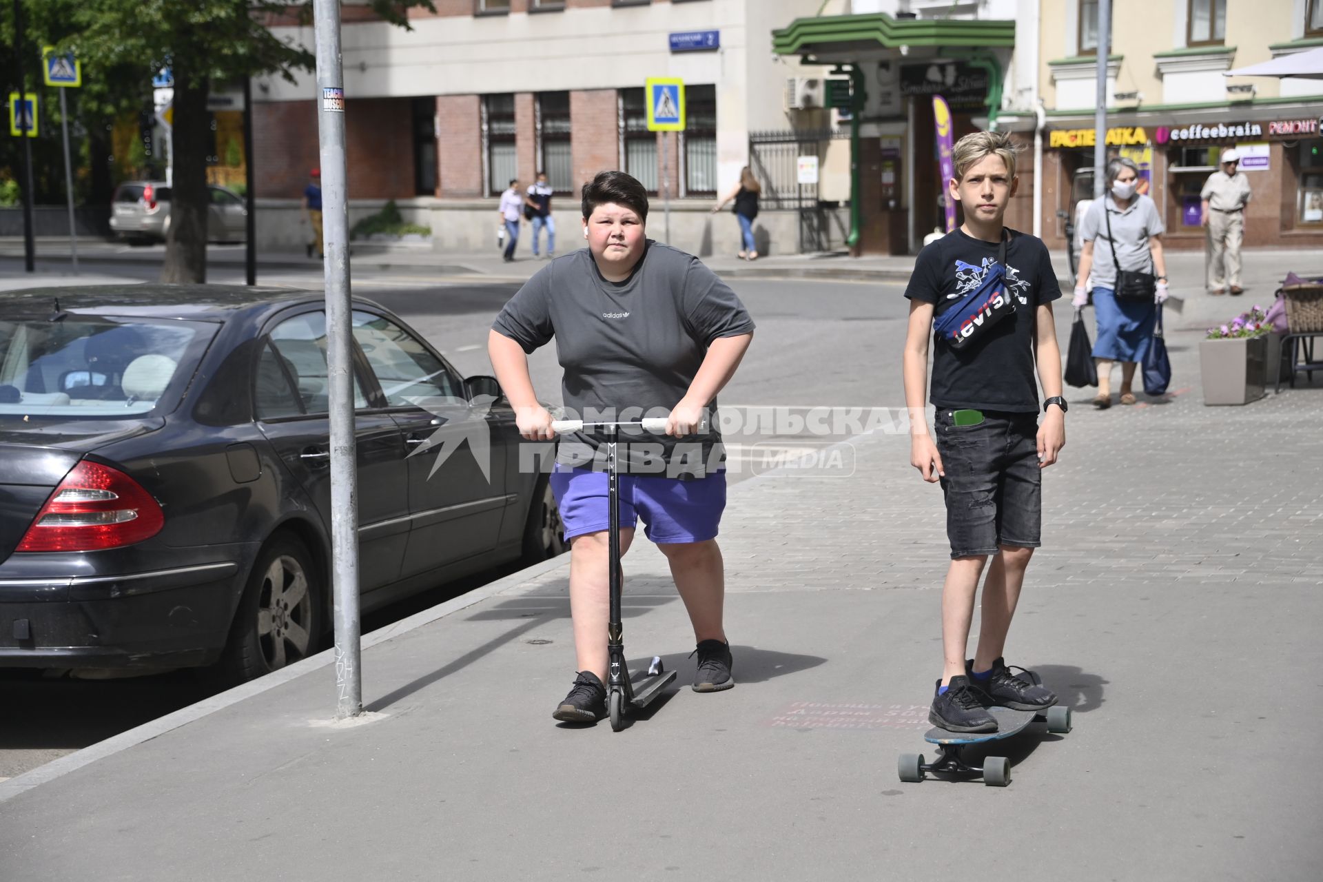 Москва. Городские мальчики.