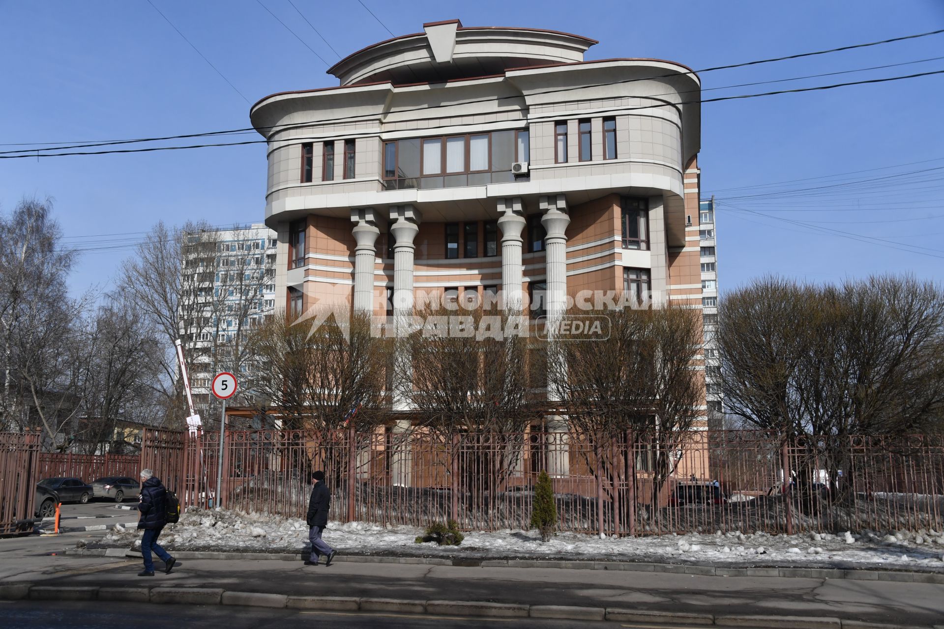 Москва. Здание Останкинского районного суда.