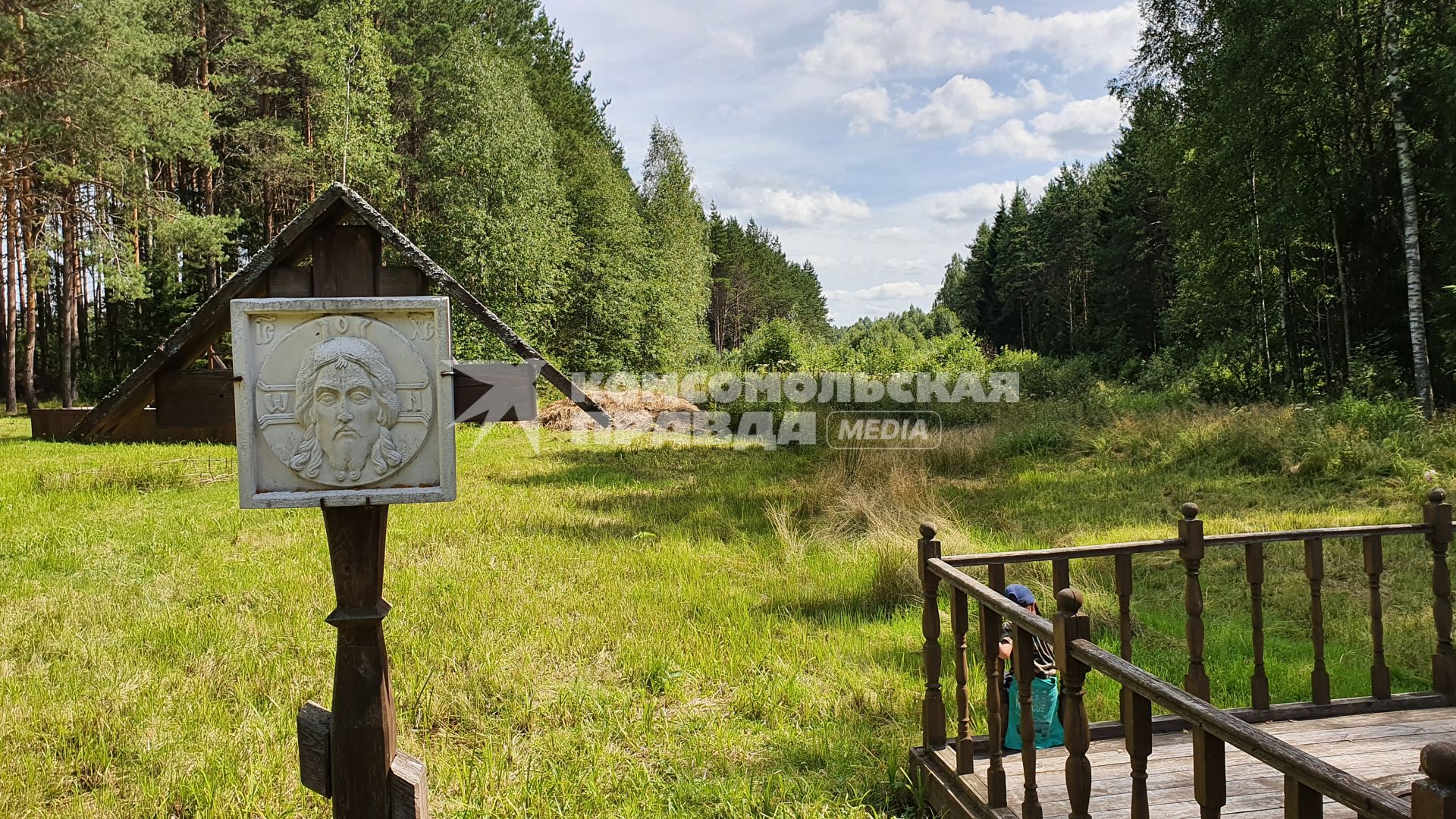 Смоленская область. Вид на исток Днепра.