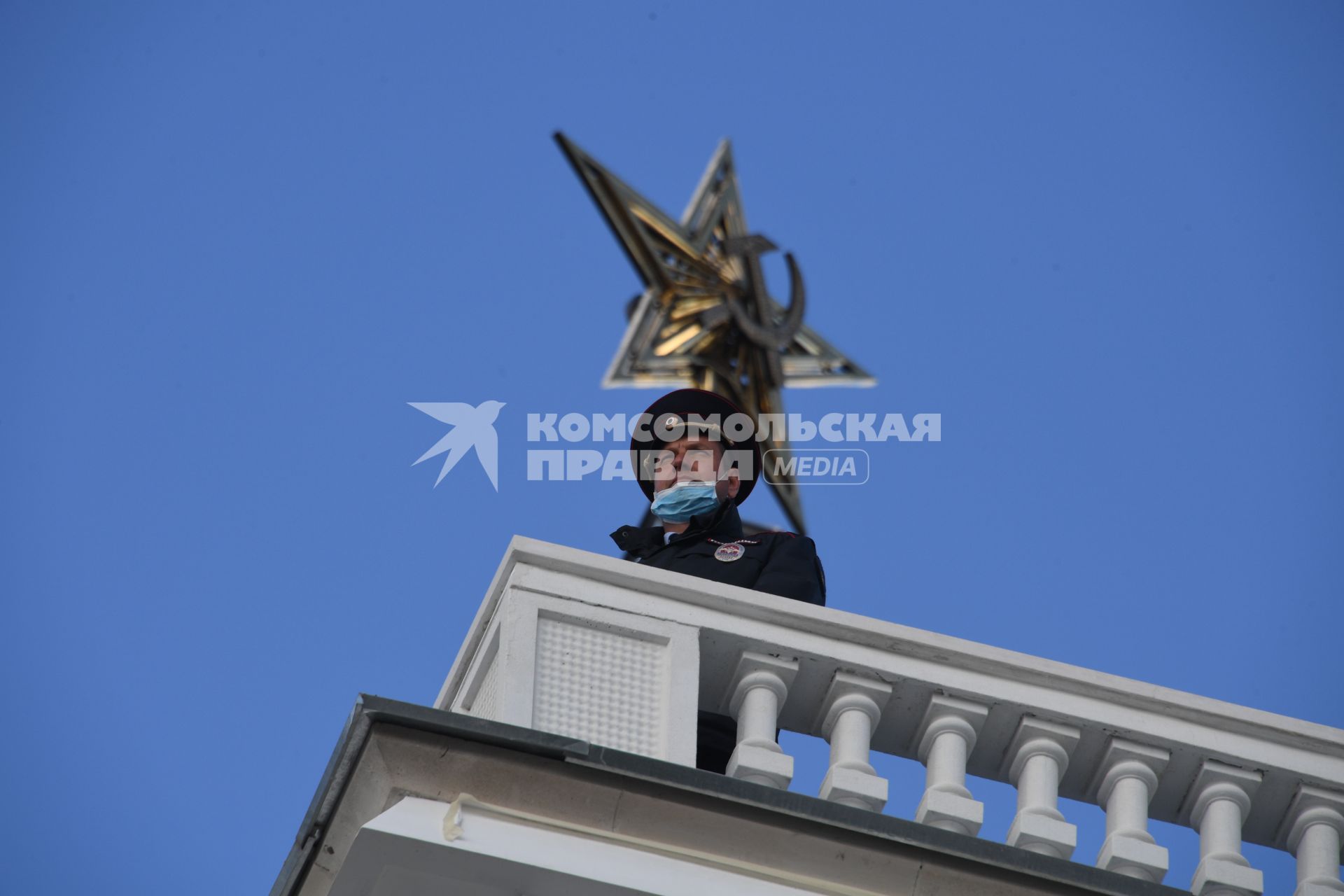 Москва. Здание Северного Речного вокзала.