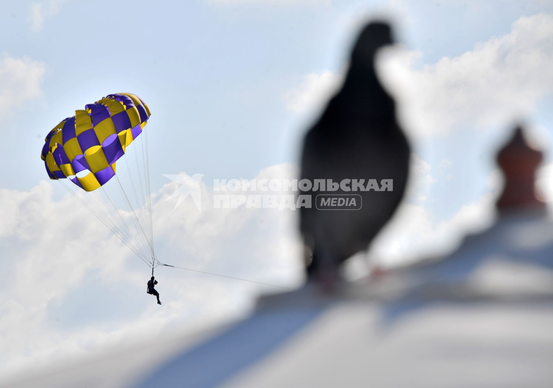 Сочи. На парашюте.