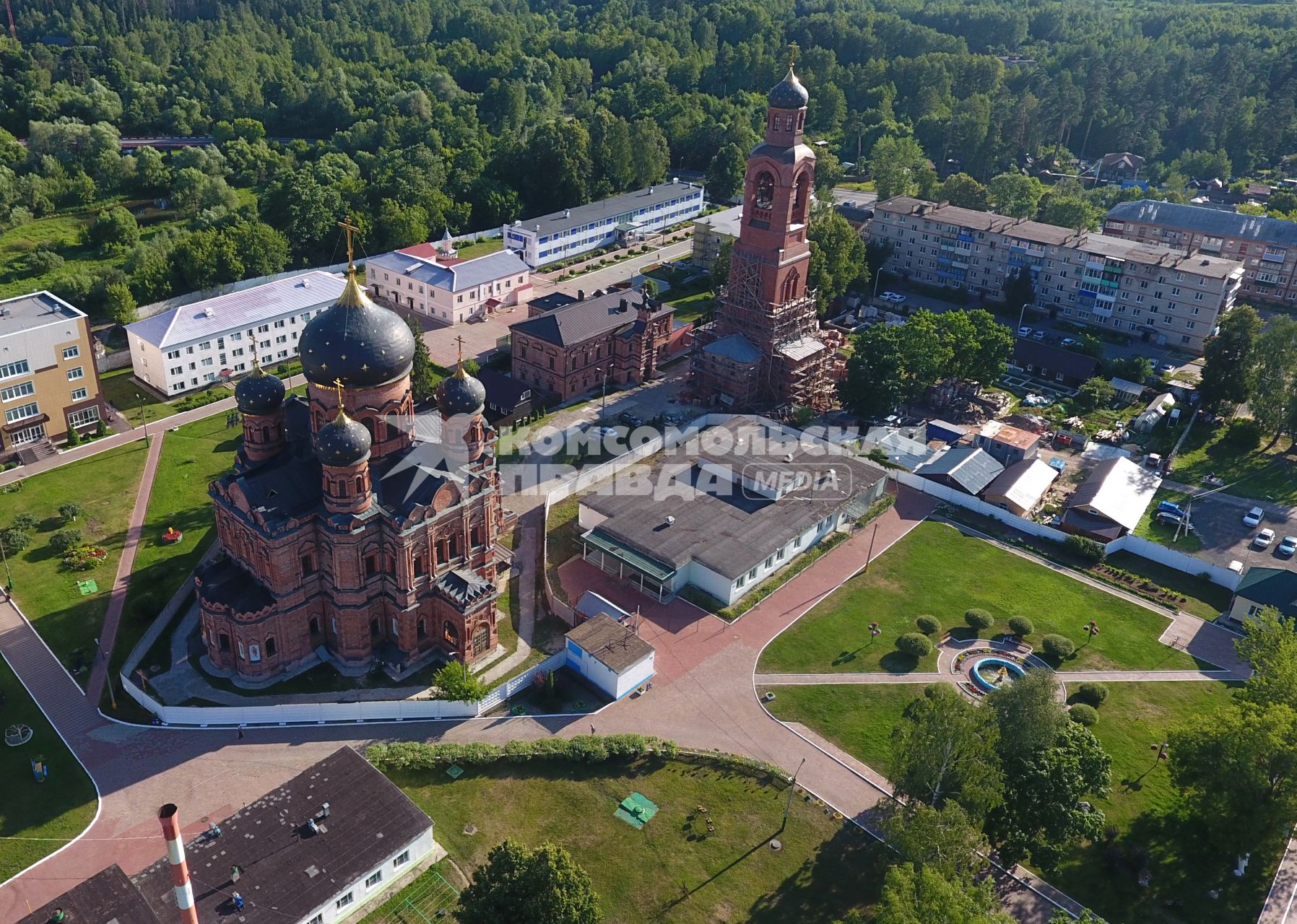 Московская область. г.Куровское. Гуслицкий Спасо-Преображенский мужской монастырь.