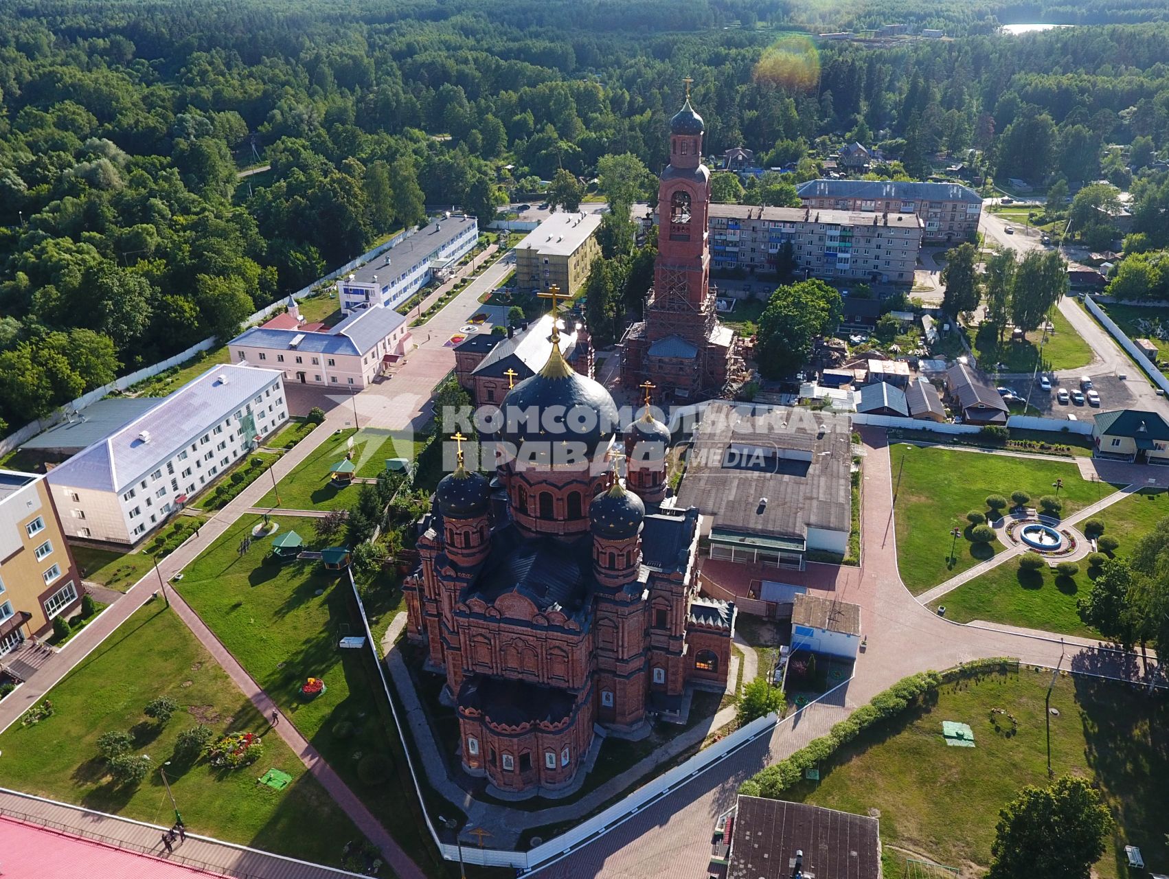 Московская область. г.Куровское. Гуслицкий Спасо-Преображенский мужской монастырь.