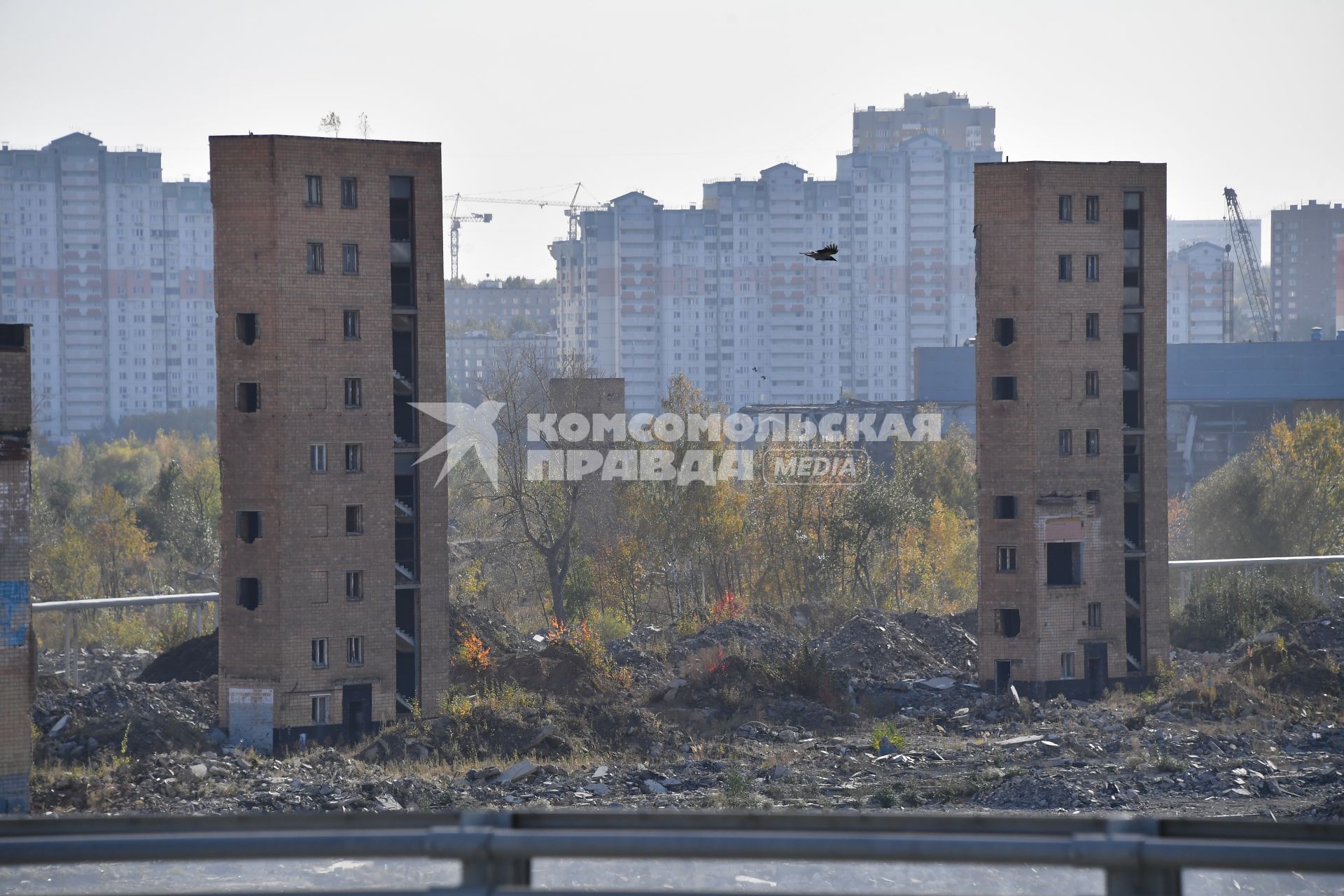 Москва. Территория бывшего завода имени Лихачева (ЗИЛ).