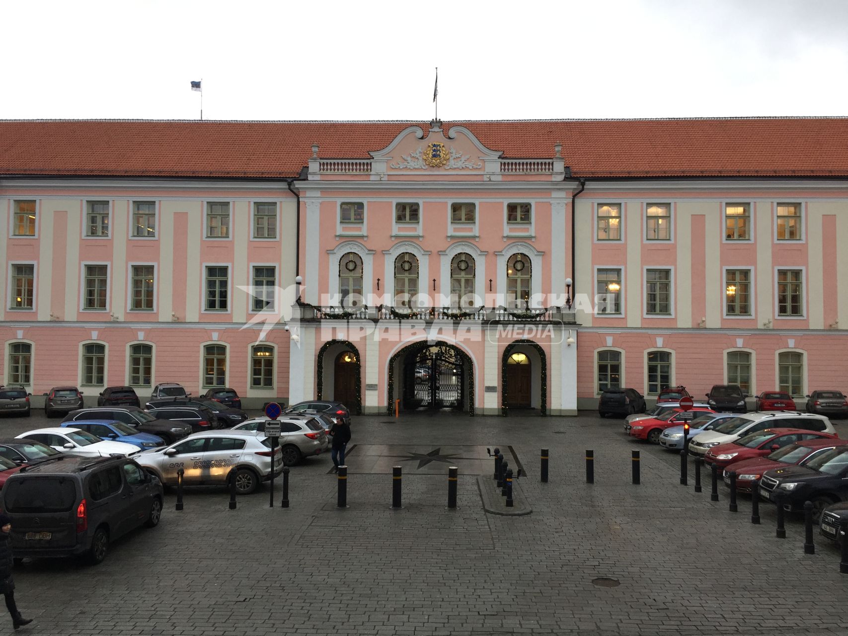 Эстония. г.Таллин. Здание парламента Эстонии.