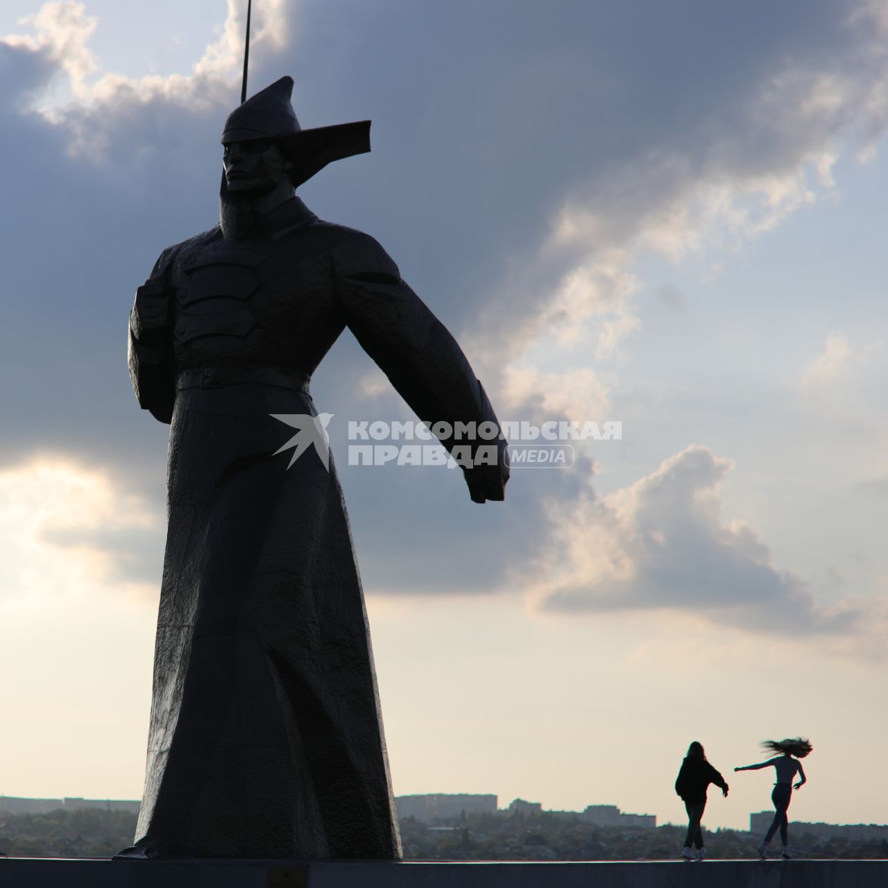 Ставрополь. Памятник Солдату-красногвардейцу на Крепостной горке.