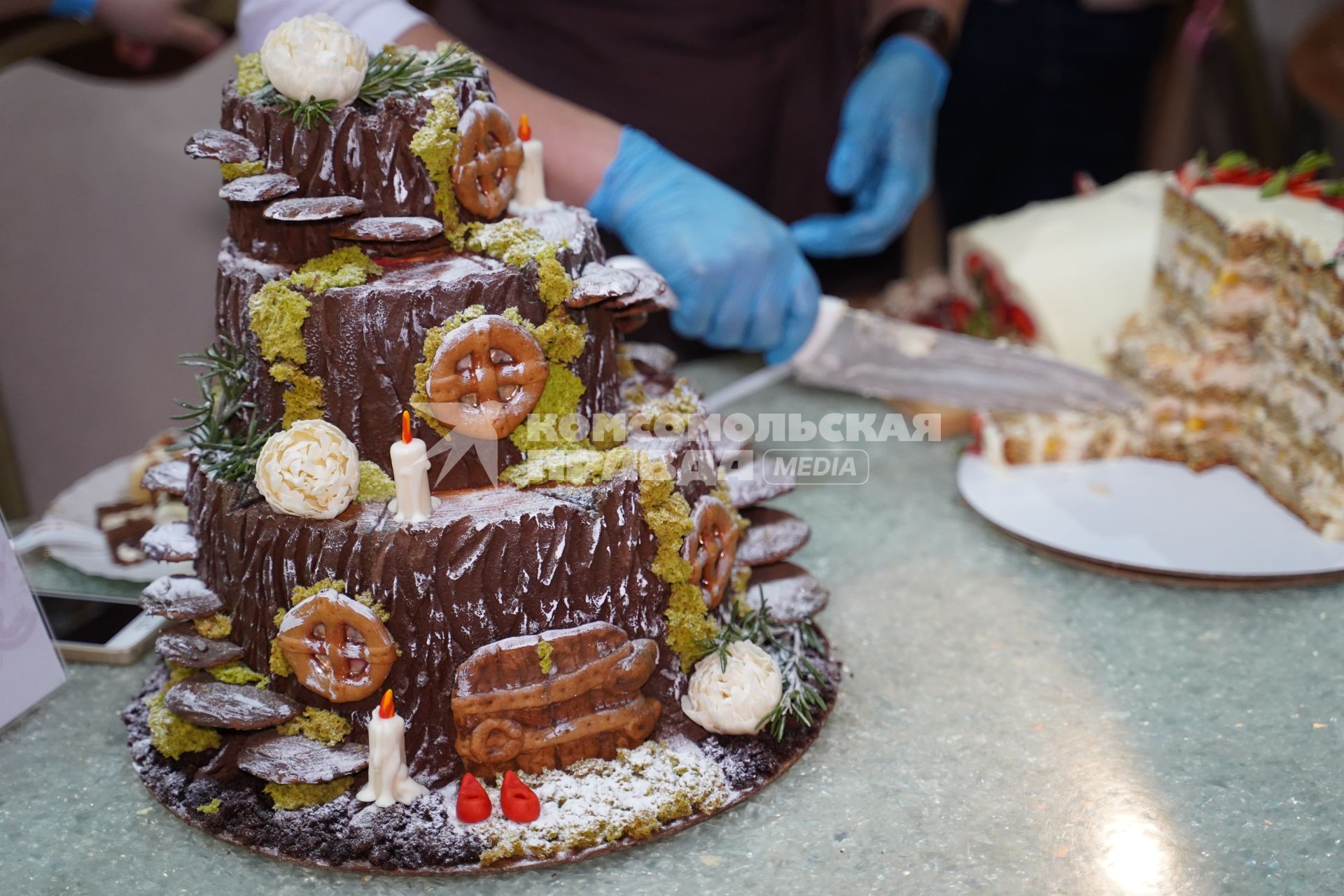 Самара. Кондитерский конкурс `International Pastry Cup`.