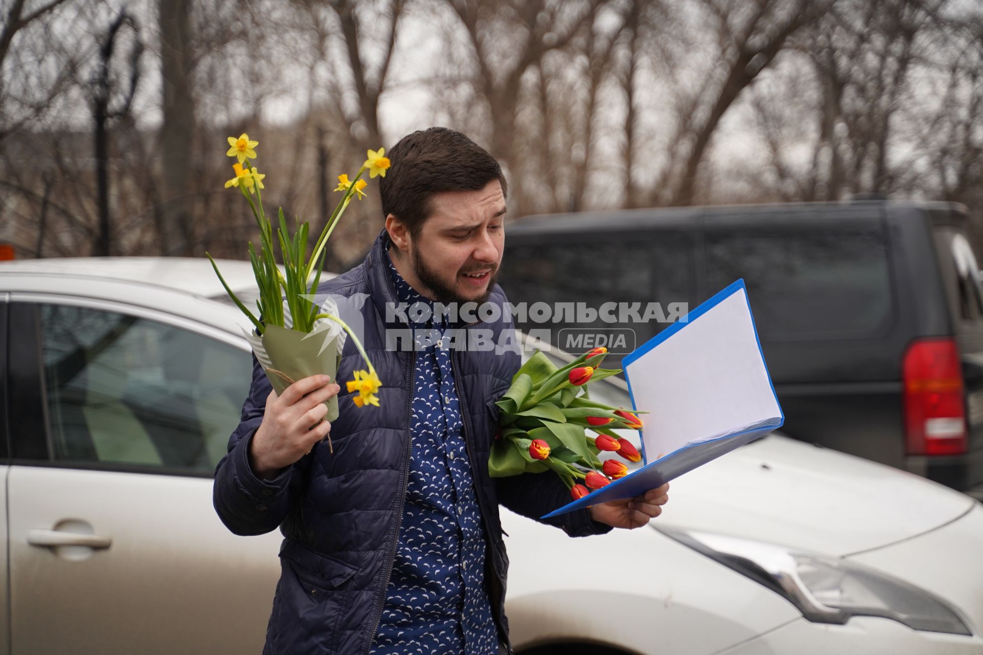 Самара. Работа курьера по доставке цветов.