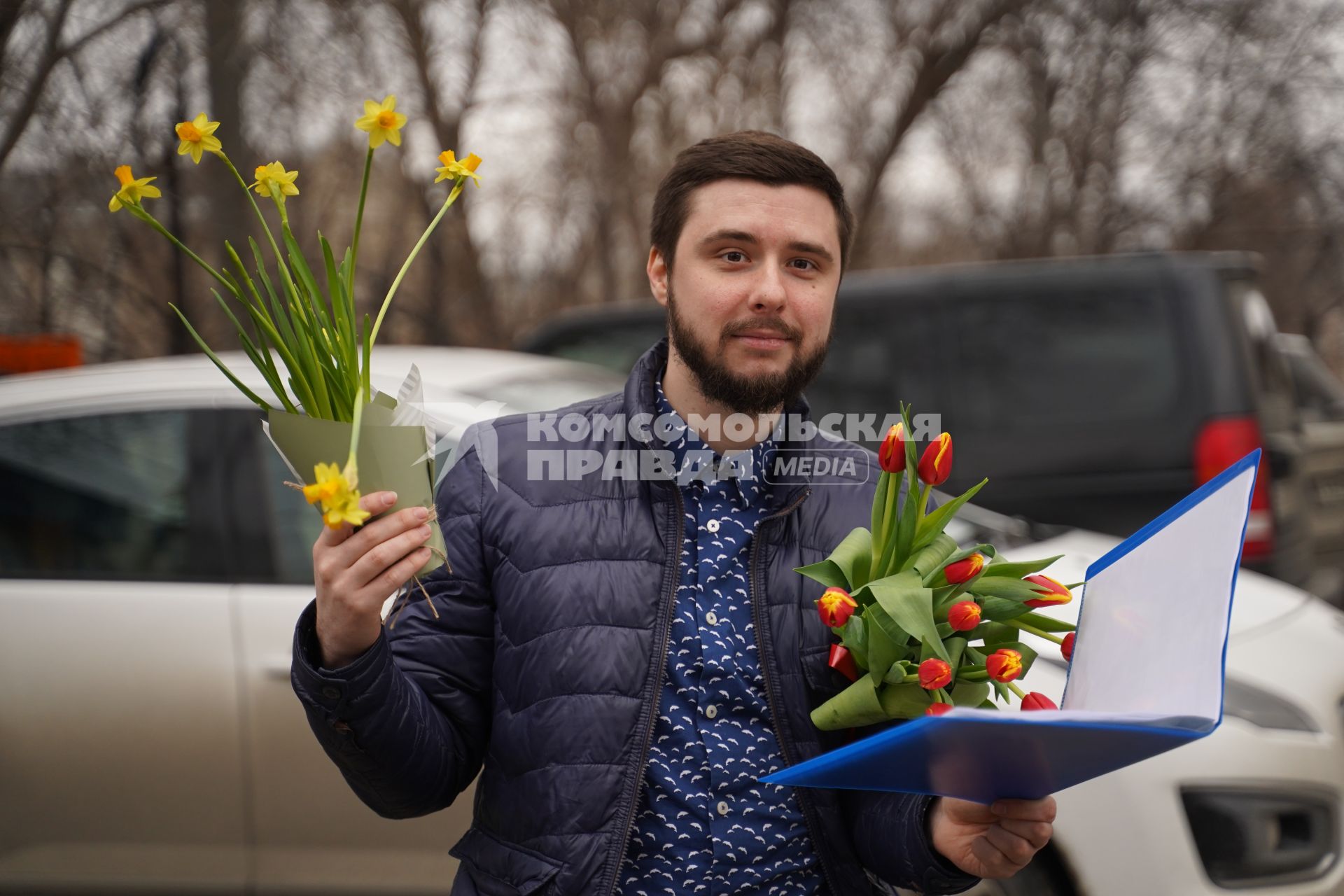 Самара. Работа курьера по доставке цветов.