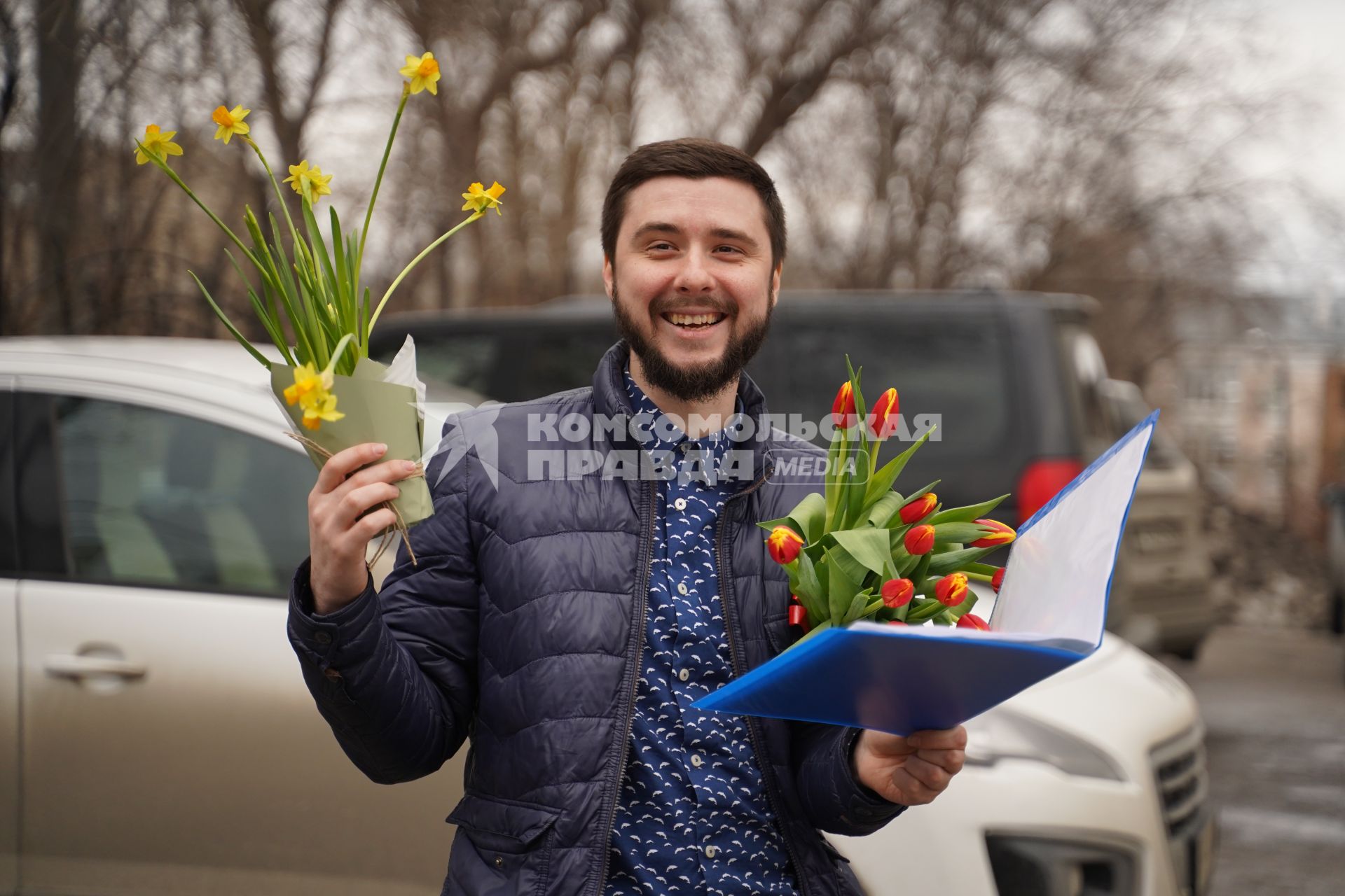 Самара. Работа курьера по доставке цветов.