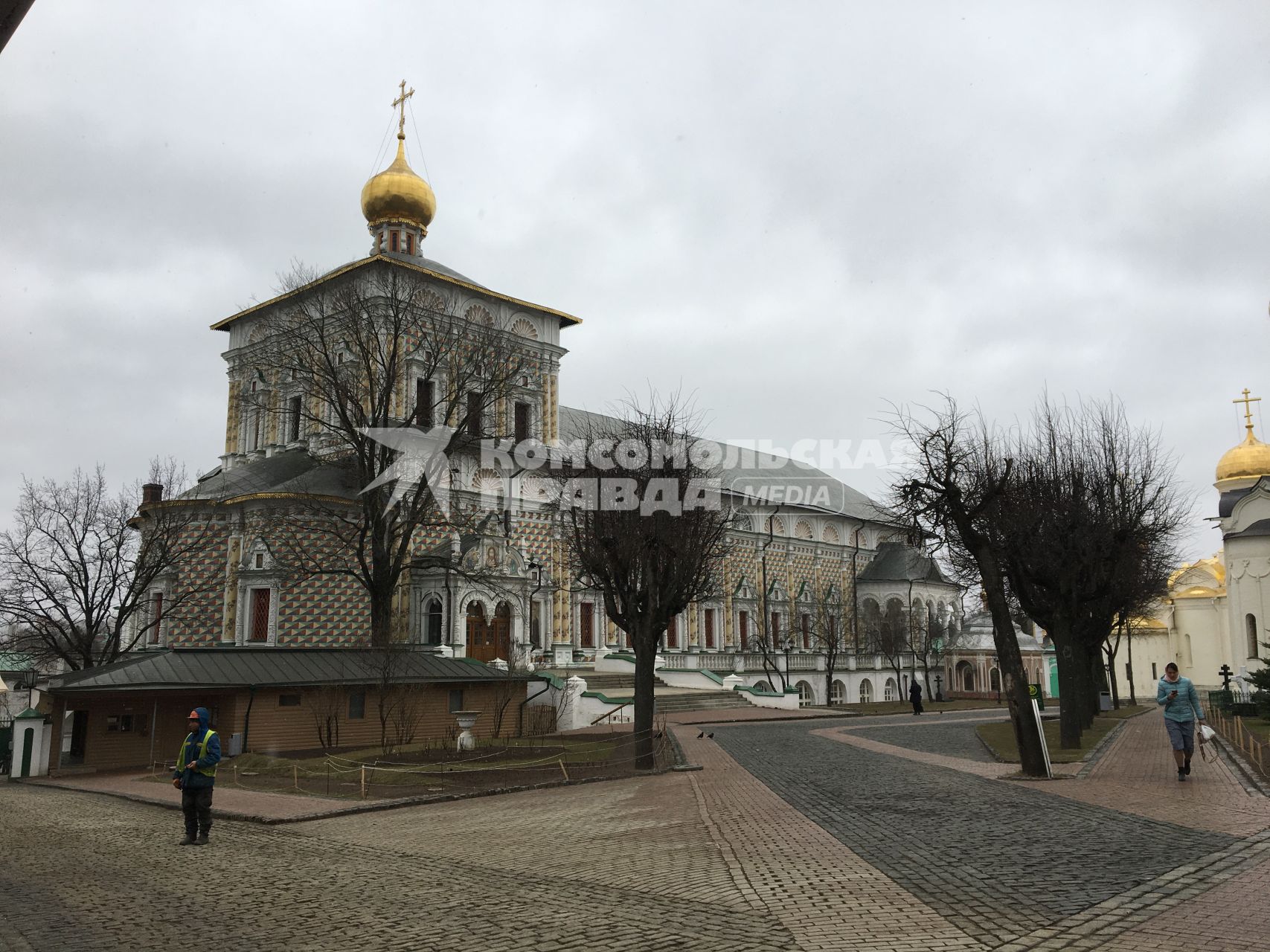 Московская область, Сергиев Посад. Трапезная палата на территории Свято-Троицкой Сергиевой лавры.