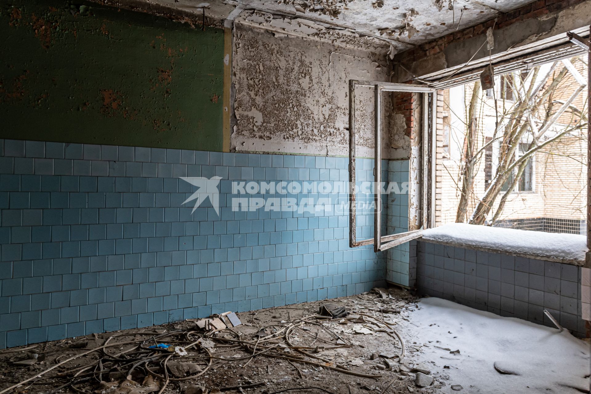 Московская область, Кубинка. Бывший пансионат `Голубое озеро`.