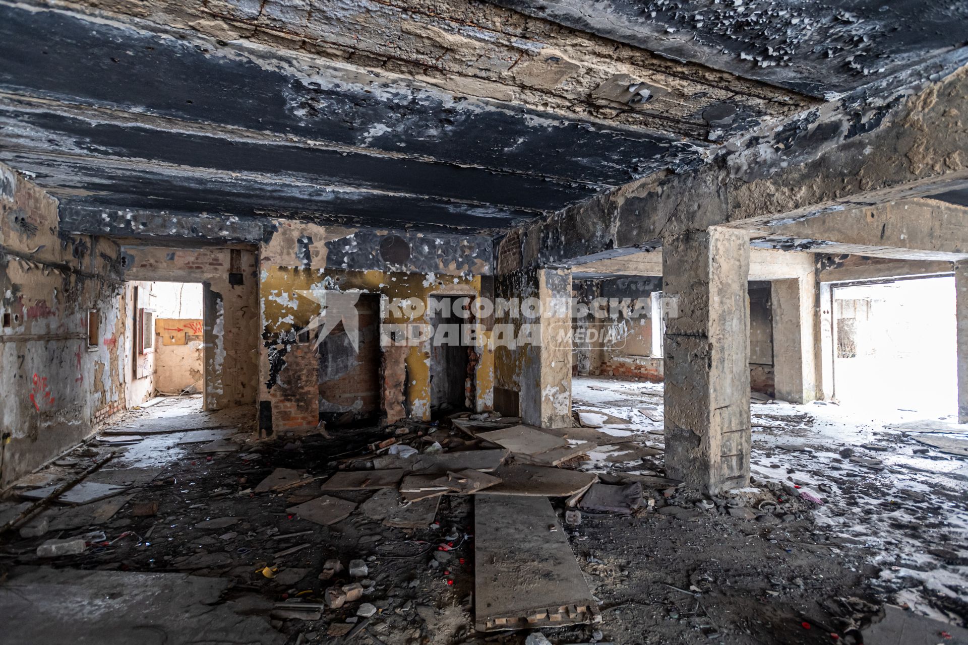 Московская область, Кубинка. Бывший пансионат `Голубое озеро`.