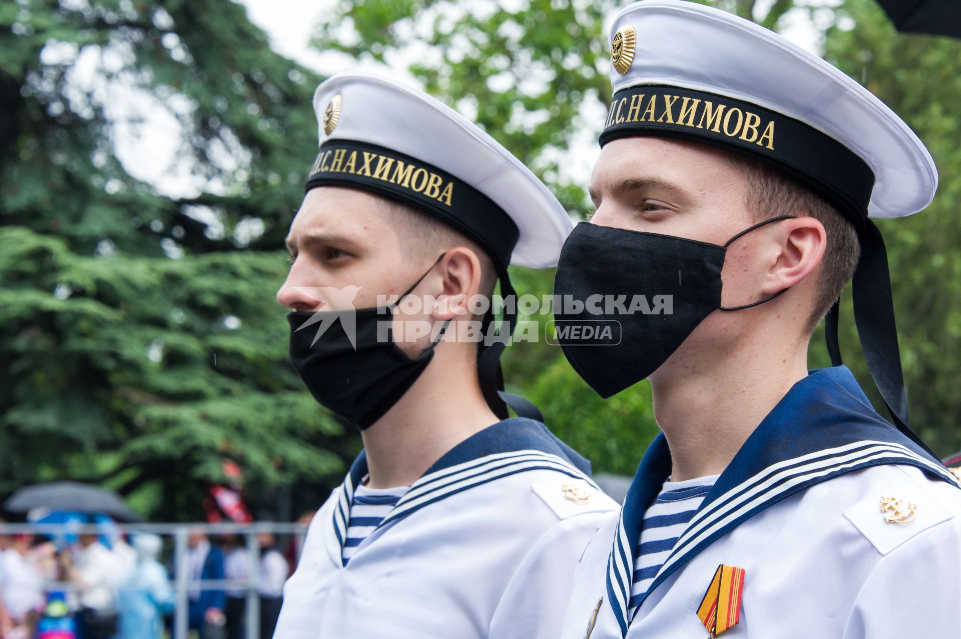 Крым, Севастополь. На  военном параде в ознаменование 75-летия Победы в Великой Отечественной войне 1941-1945 годов.