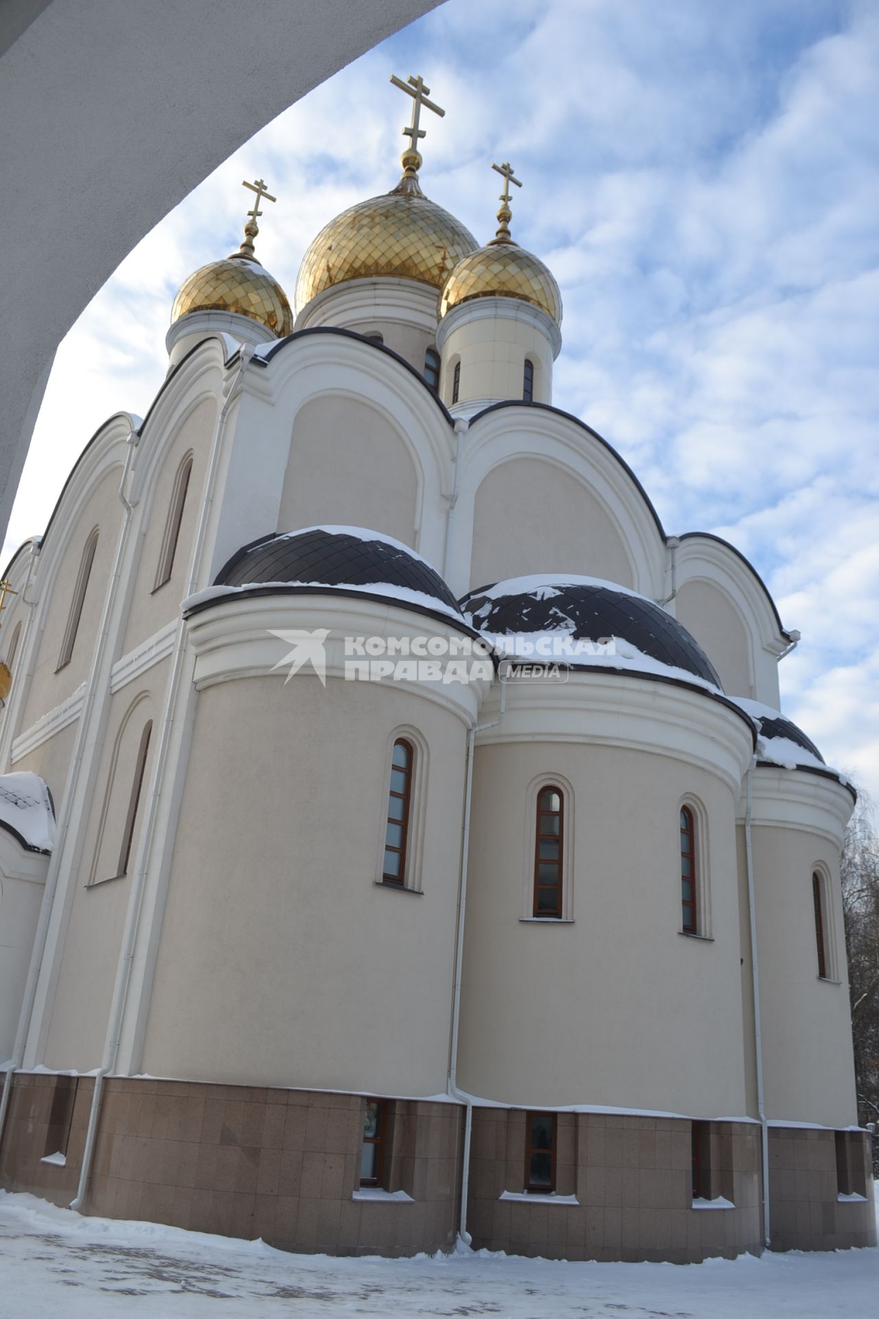 Москва. Храм святой блаженной Матроны Московской  в Дмитровском.