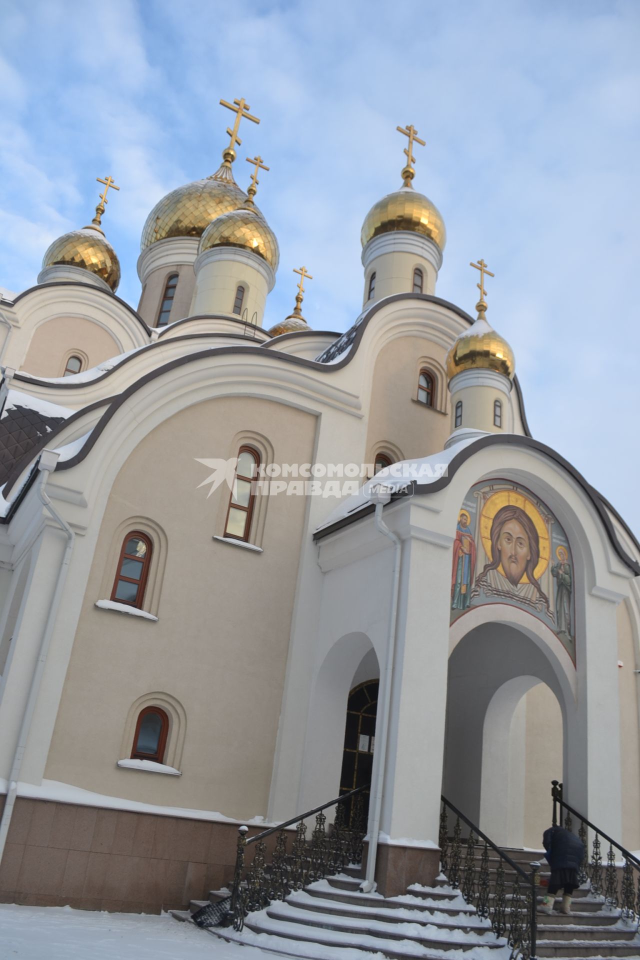 Москва. Храм святой блаженной Матроны Московской  в Дмитровском.