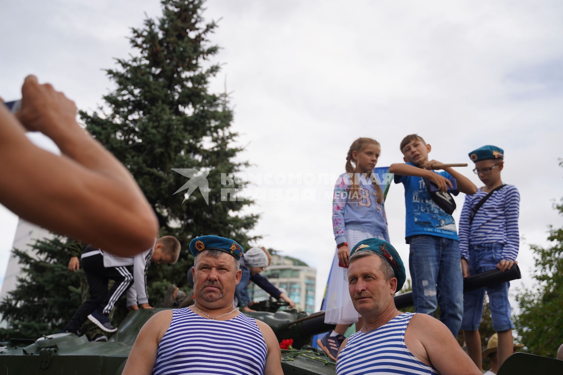 Самара. Во время празднования Дня Воздушно-десантных войск России.