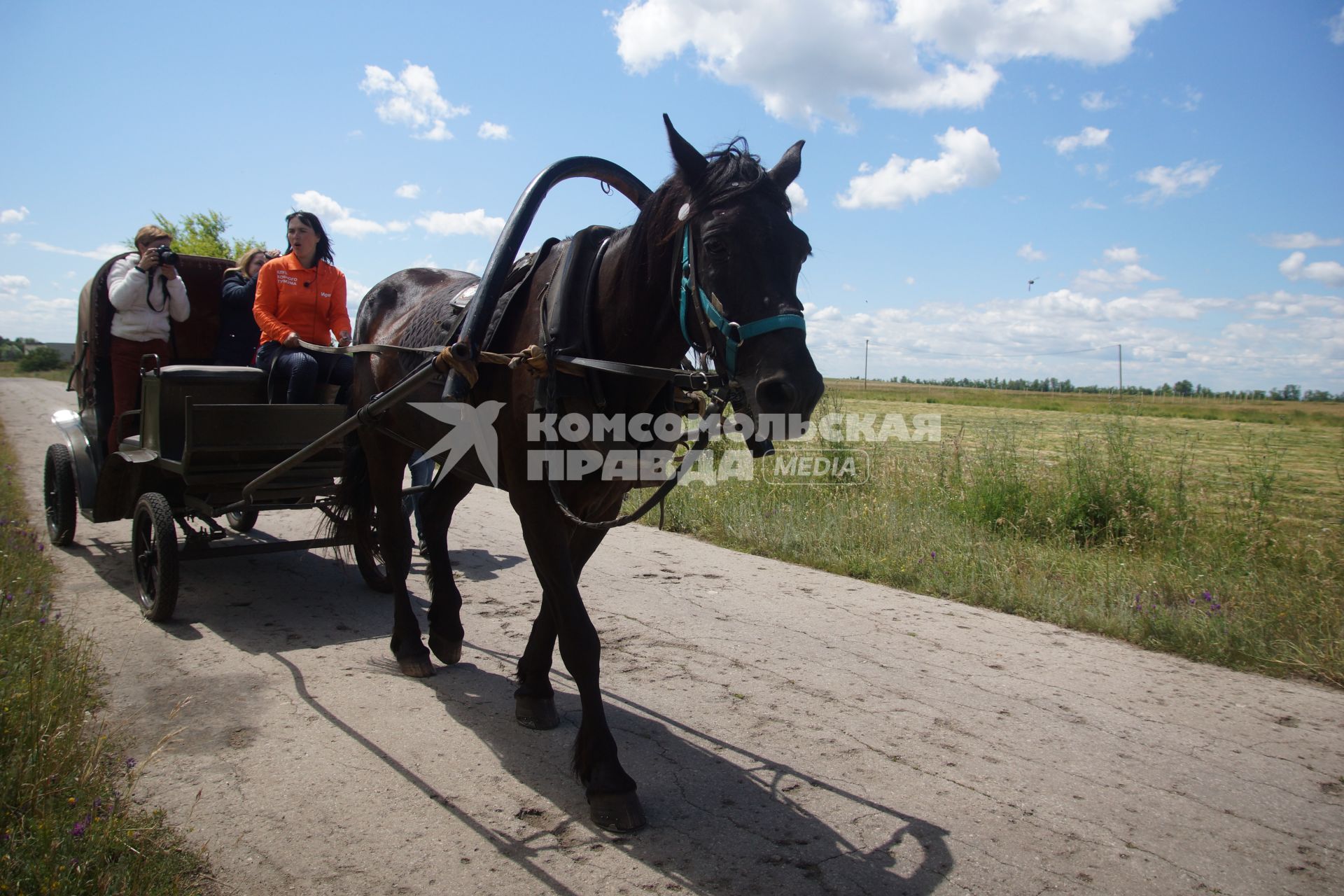 Самара. Конный экипаж.