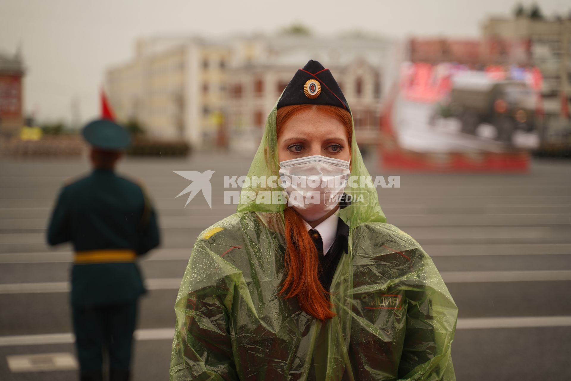 Самара. Военный парад в ознаменование 75-летия Победы в Великой Отечественной войне 1941-1945 годов.