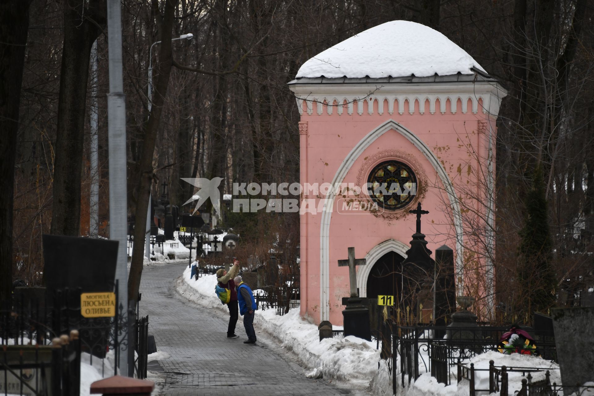 Москва.  Часовня-усыпальница Волконской на Введенском кладбище.