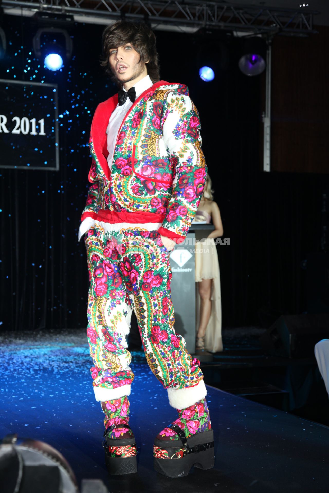 Lotte Hotel. Новогодняя вечеринка FASHION NEW YEAR 2011. На снимке: стилист Сергей Зверев