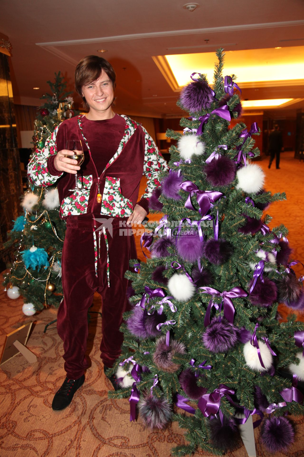 Lotte Hotel. Новогодняя вечеринка FASHION NEW YEAR 2011. На снимке: певец Прохор Шаляпин