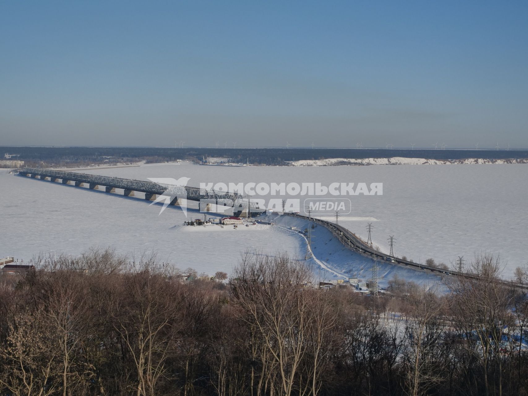 Ульяновск. Императорский мост через Волгу.