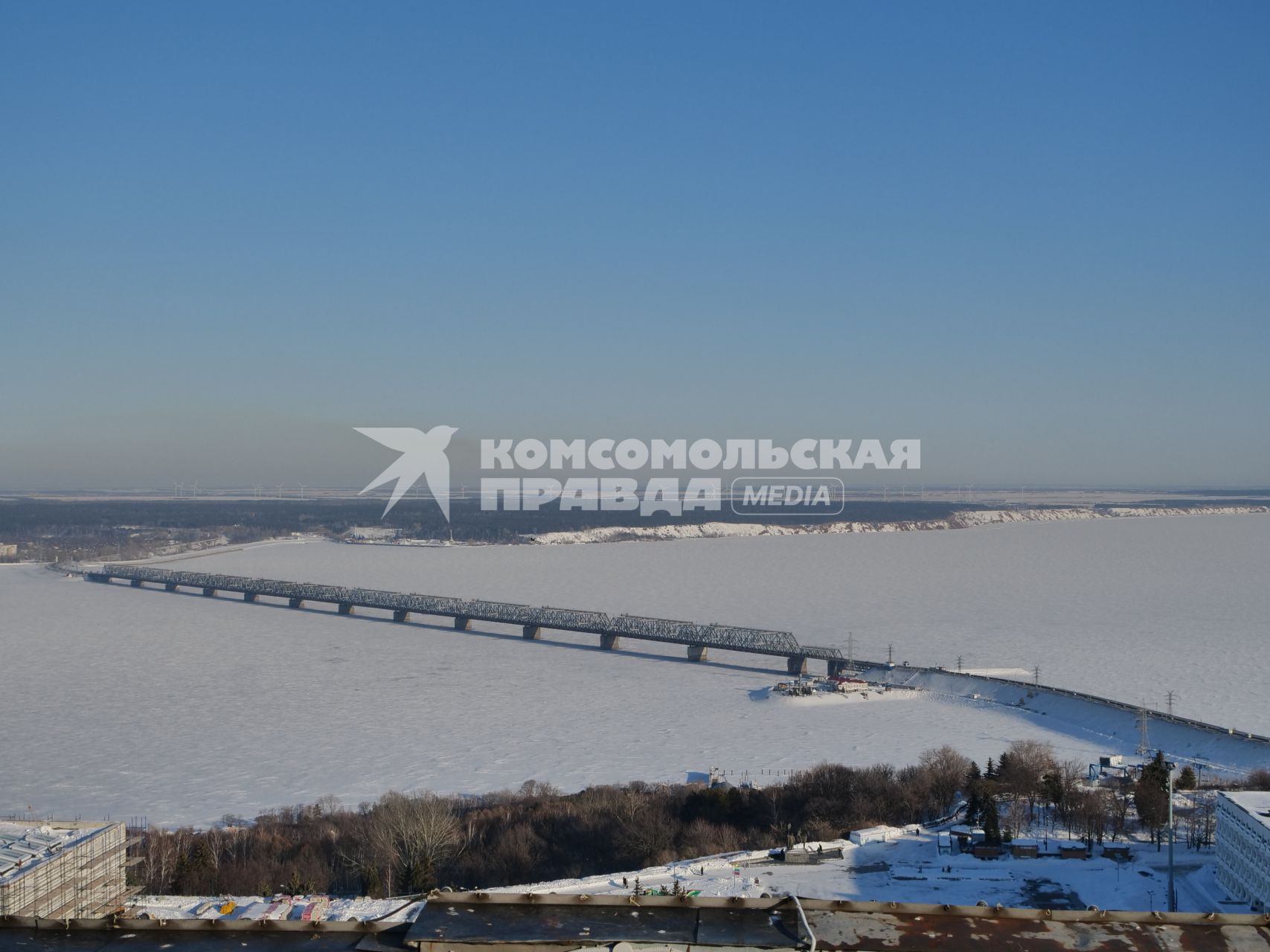 Ульяновск. Императорский мост через Волгу.