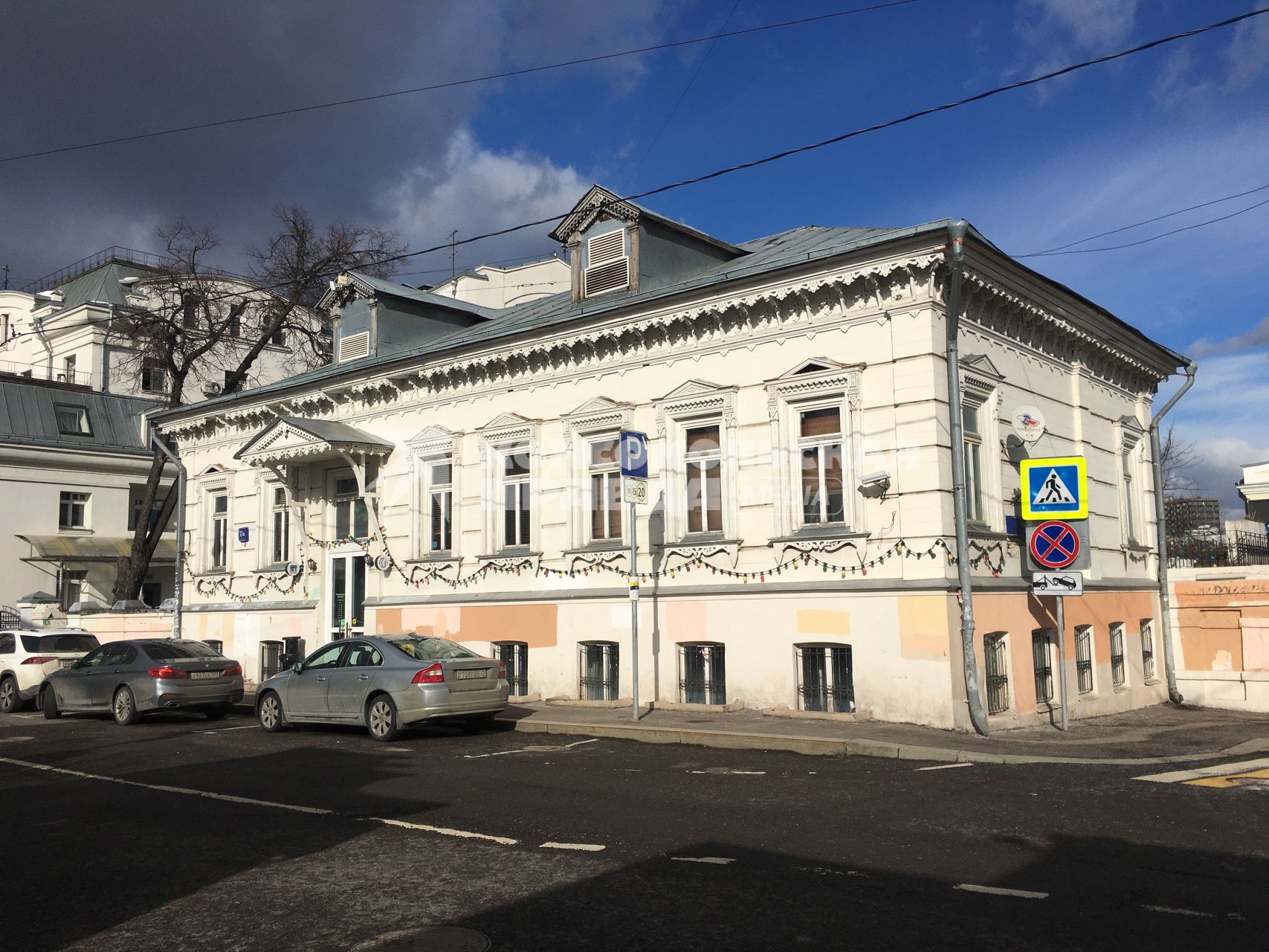 Москва. Особняк Я. С. Филевского на улице Гончарной дом 7/4.