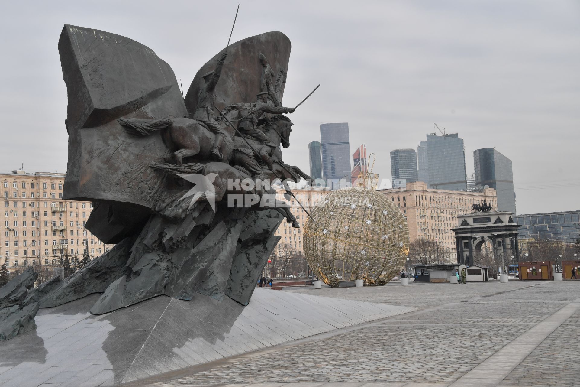 Москва. Памятник Героям Первой мировой войны на Поклонной горе.