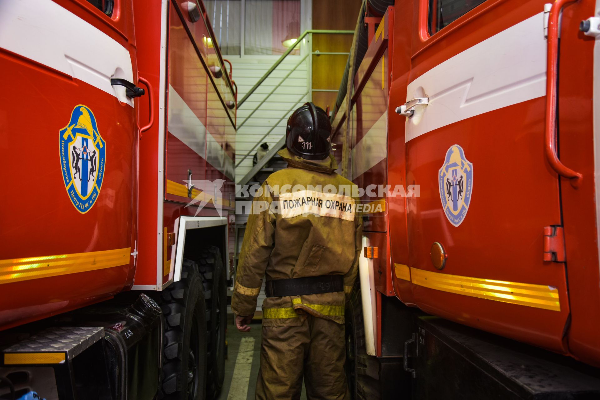 Новосибирская область, Мочище. В пожарной части #111.