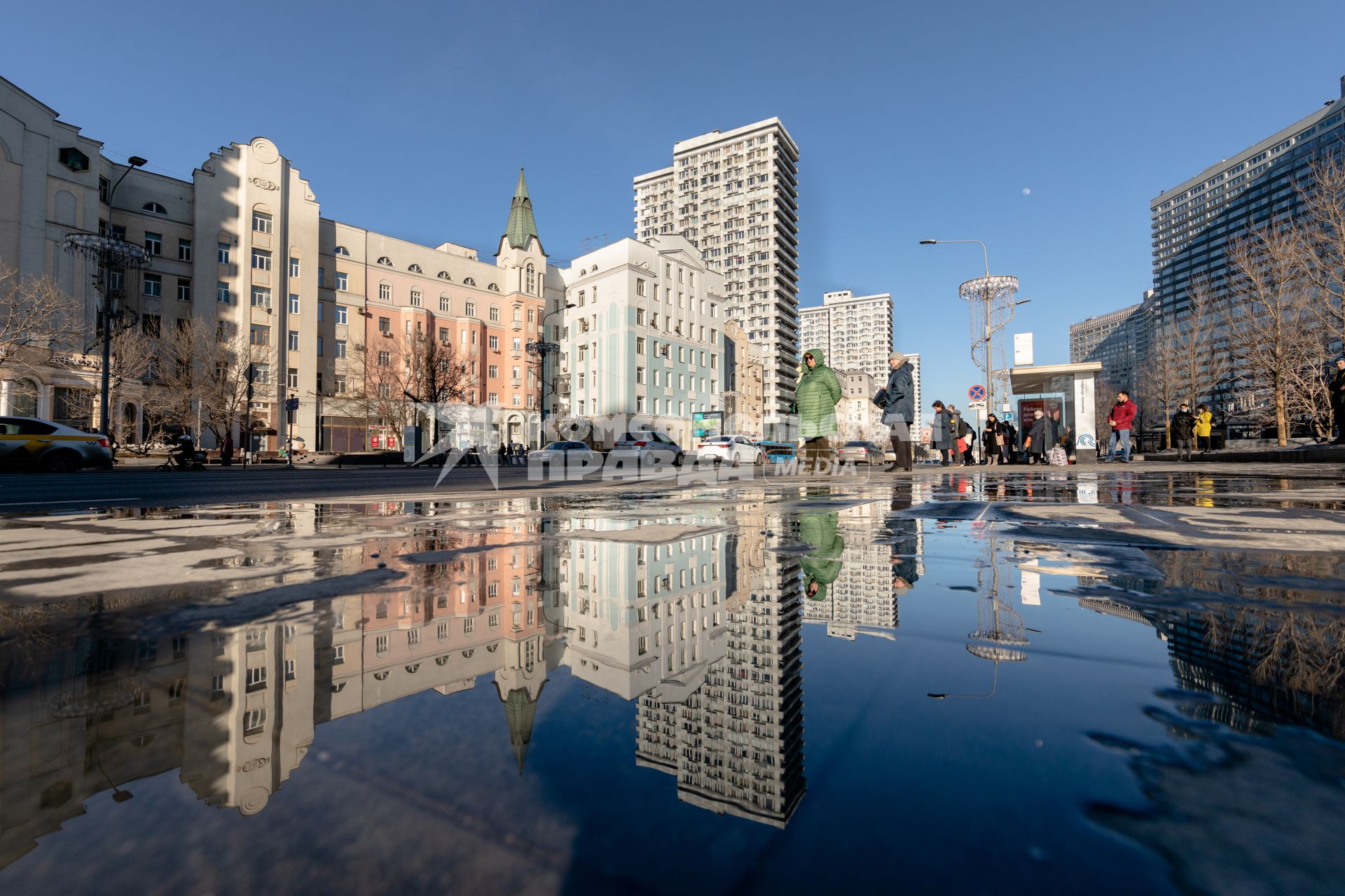 Москва. Жилые дома на Новом Арбате.