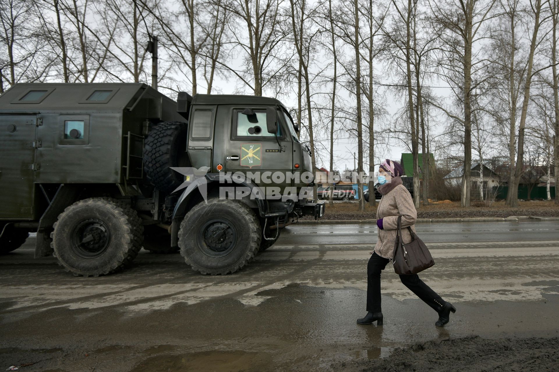 Екатеринбург. Репетиция парада Победы.