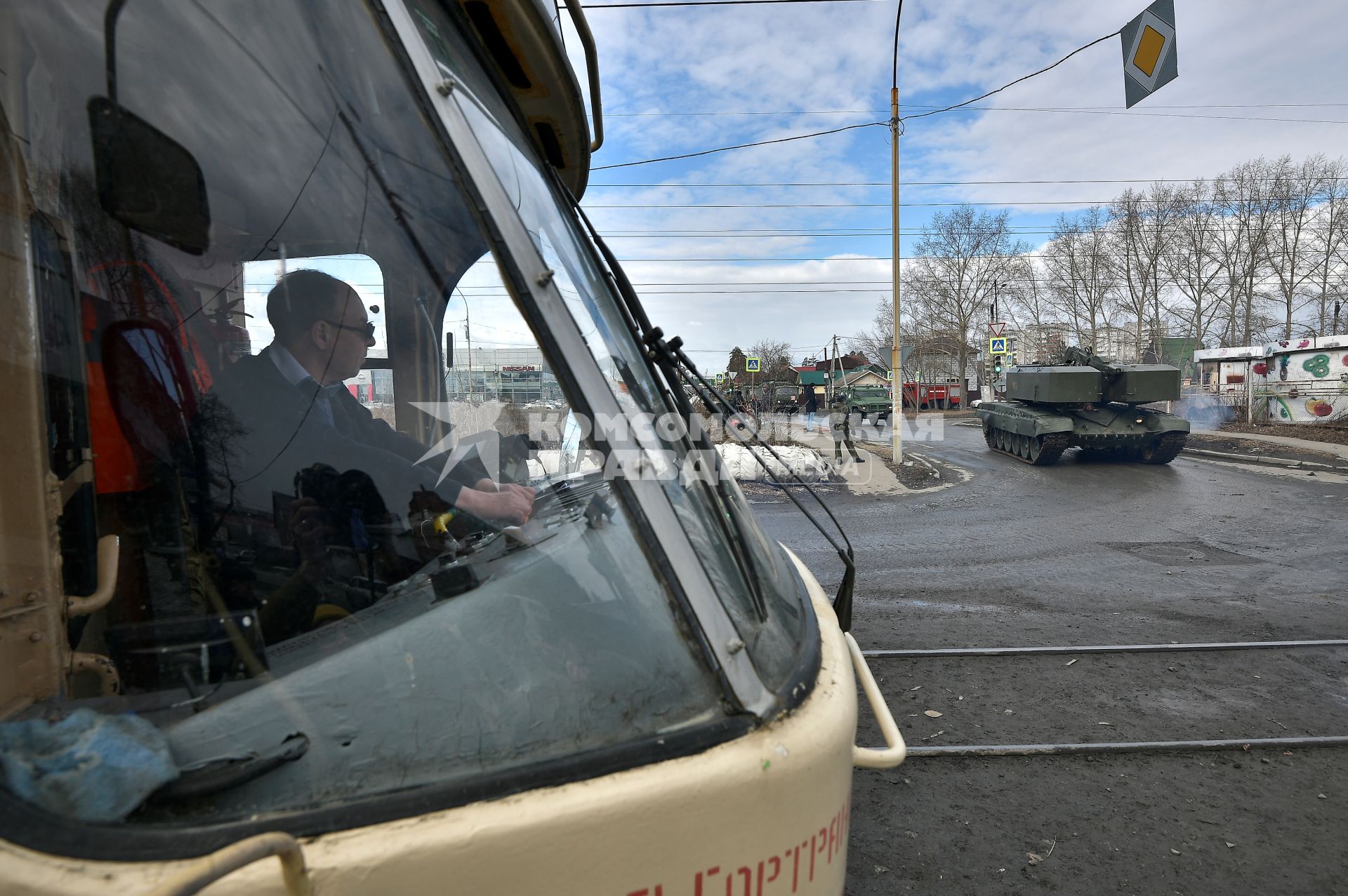 Екатеринбург. Репетиция парада Победы.