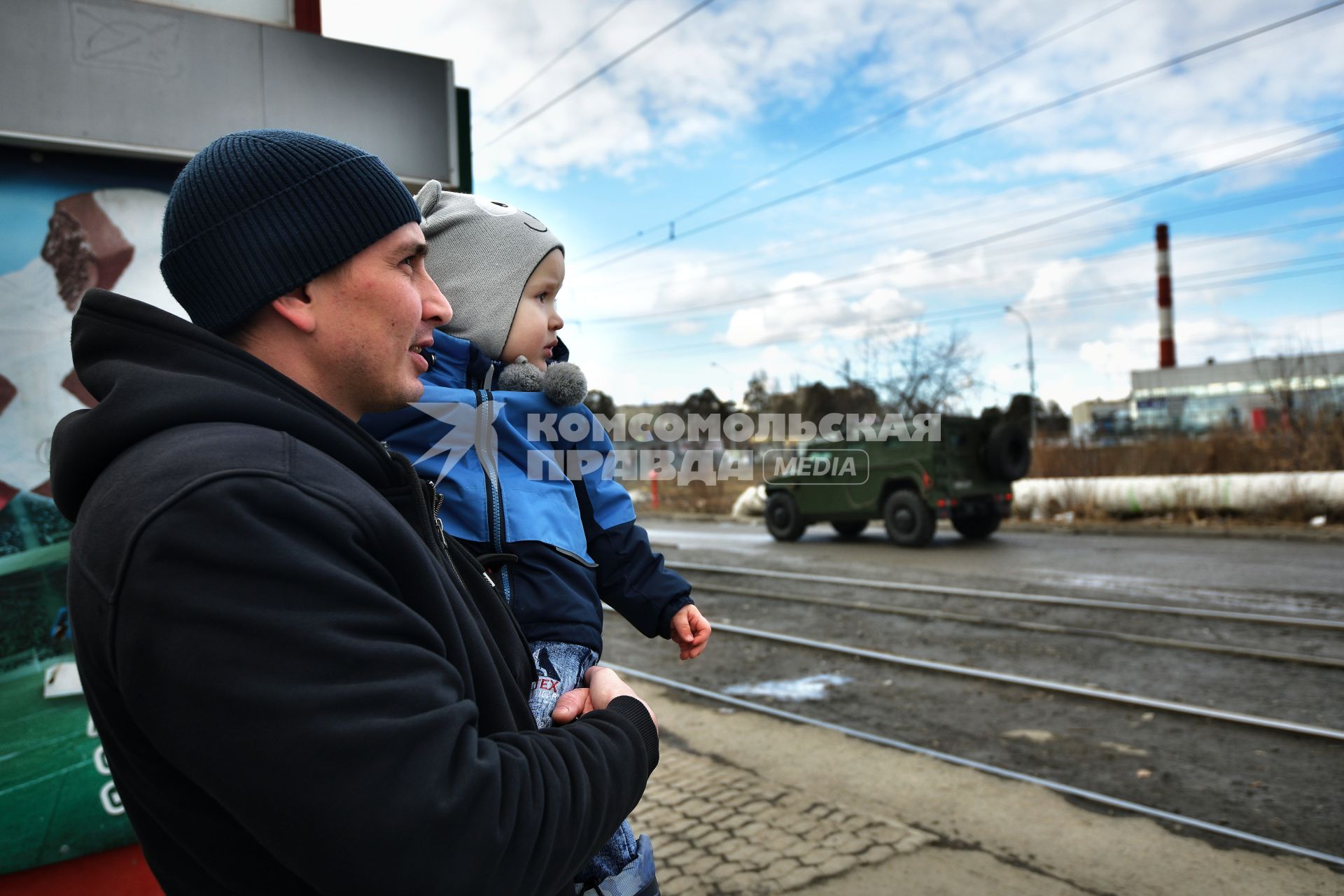 Екатеринбург. Репетиция парада Победы.