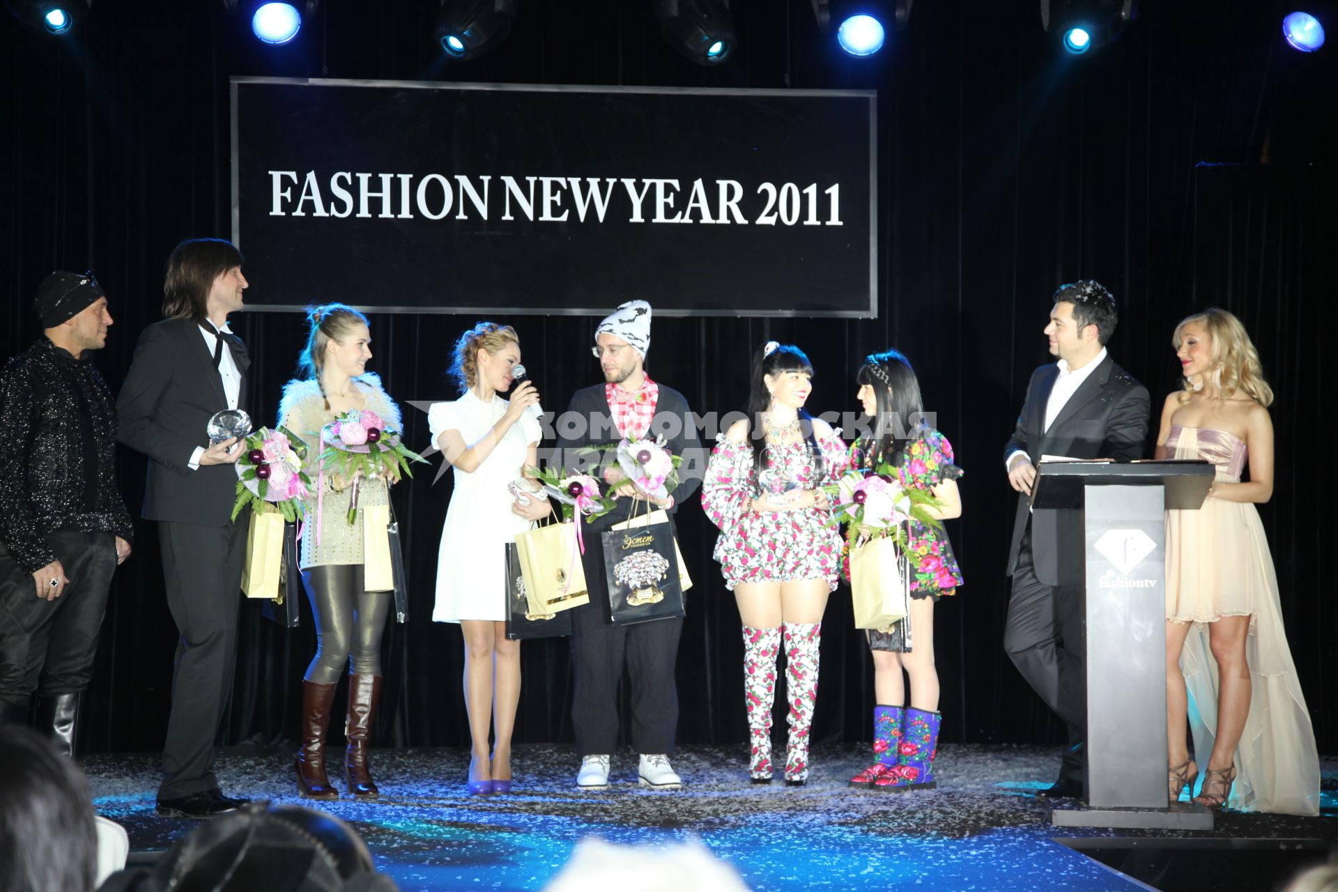 Lotte Hotel. Новогодняя вечеринка FASHION NEW YEAR 2011