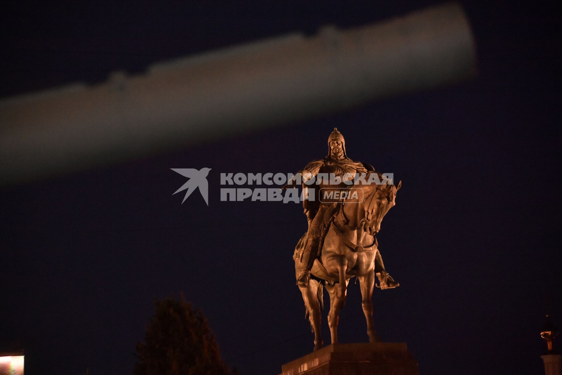 Москва. Памятник Юрию Долгорукому на Тверской улице.