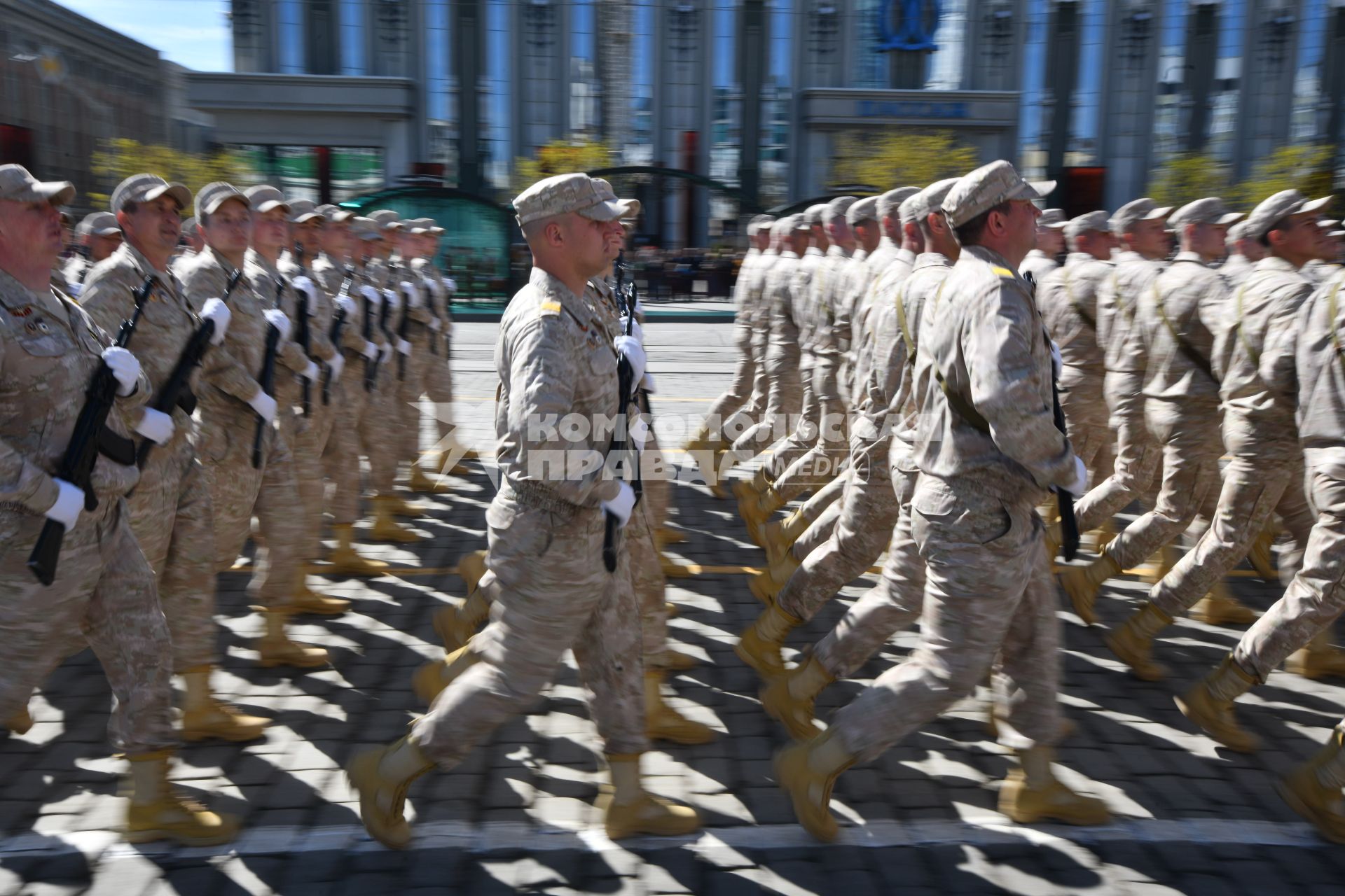 Екатеринбург. Генеральная репетиция парада Победы.