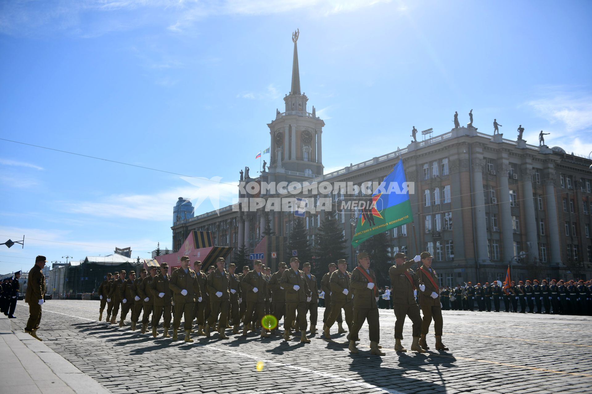 Екатеринбург. Генеральная репетиция парада Победы.