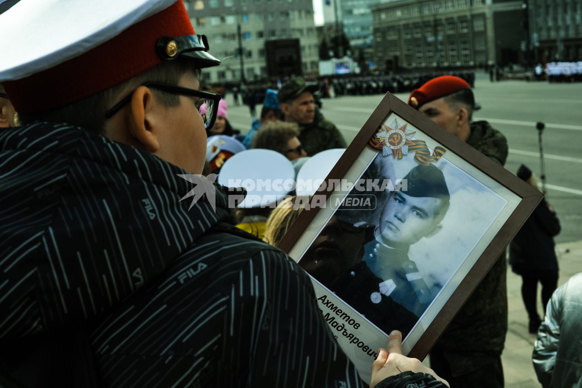 Челябинск. Генеральная репетиция парада, посвященного 76-й годовщине Победы в Великой Отечественной войне.