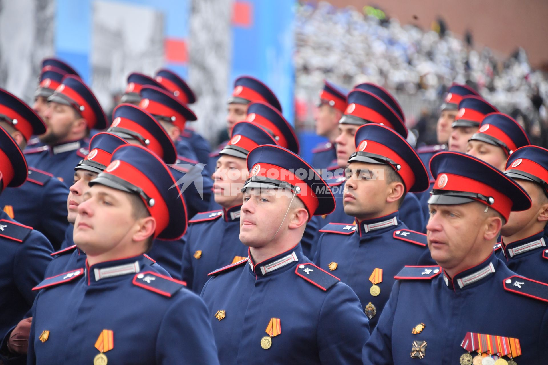 Москва. Военный парад, посвященный 76-й годовщине Победы в Великой Отечественной войне.