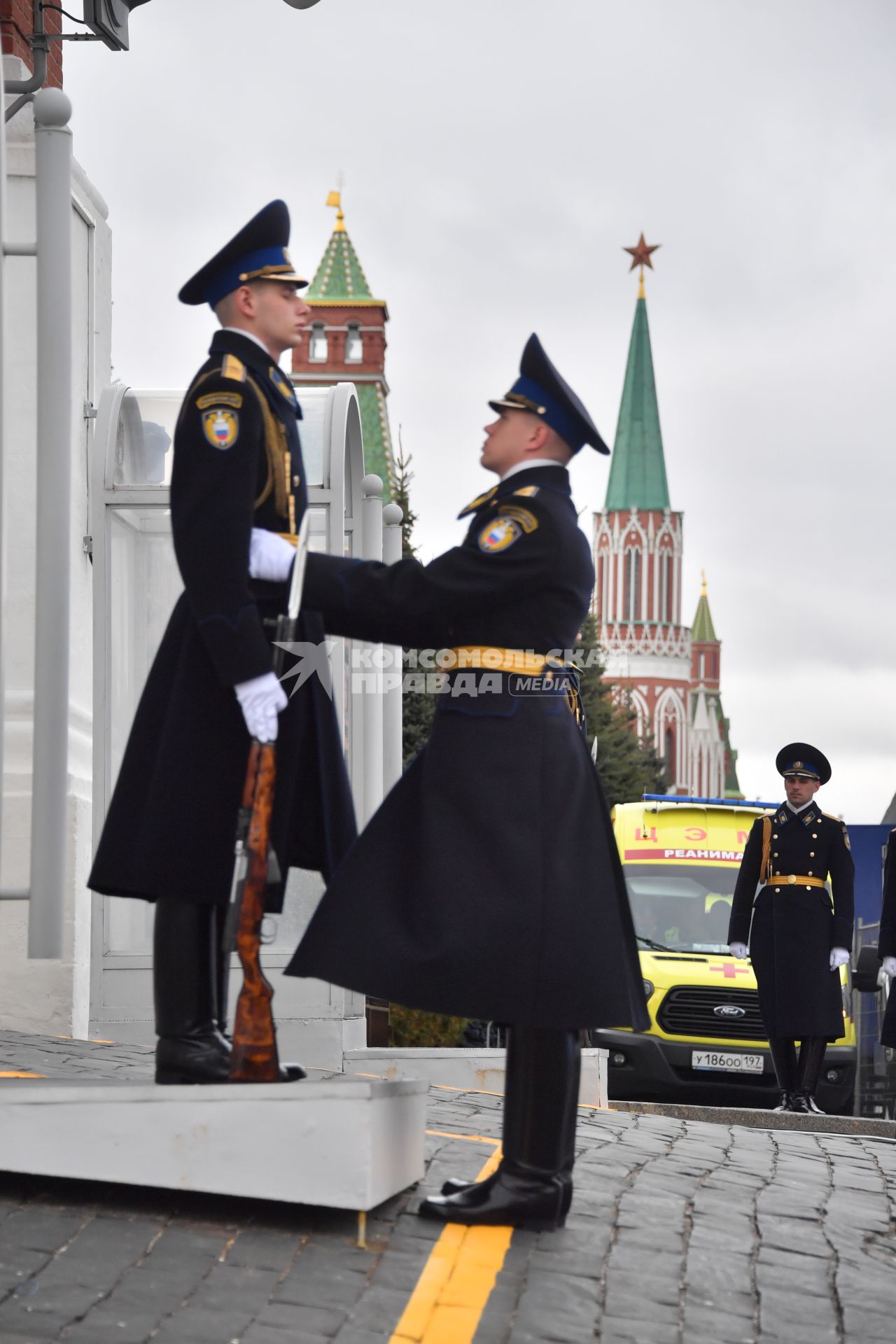 Москва. Военный парад, посвященный 76-й годовщине Победы в Великой Отечественной войне.