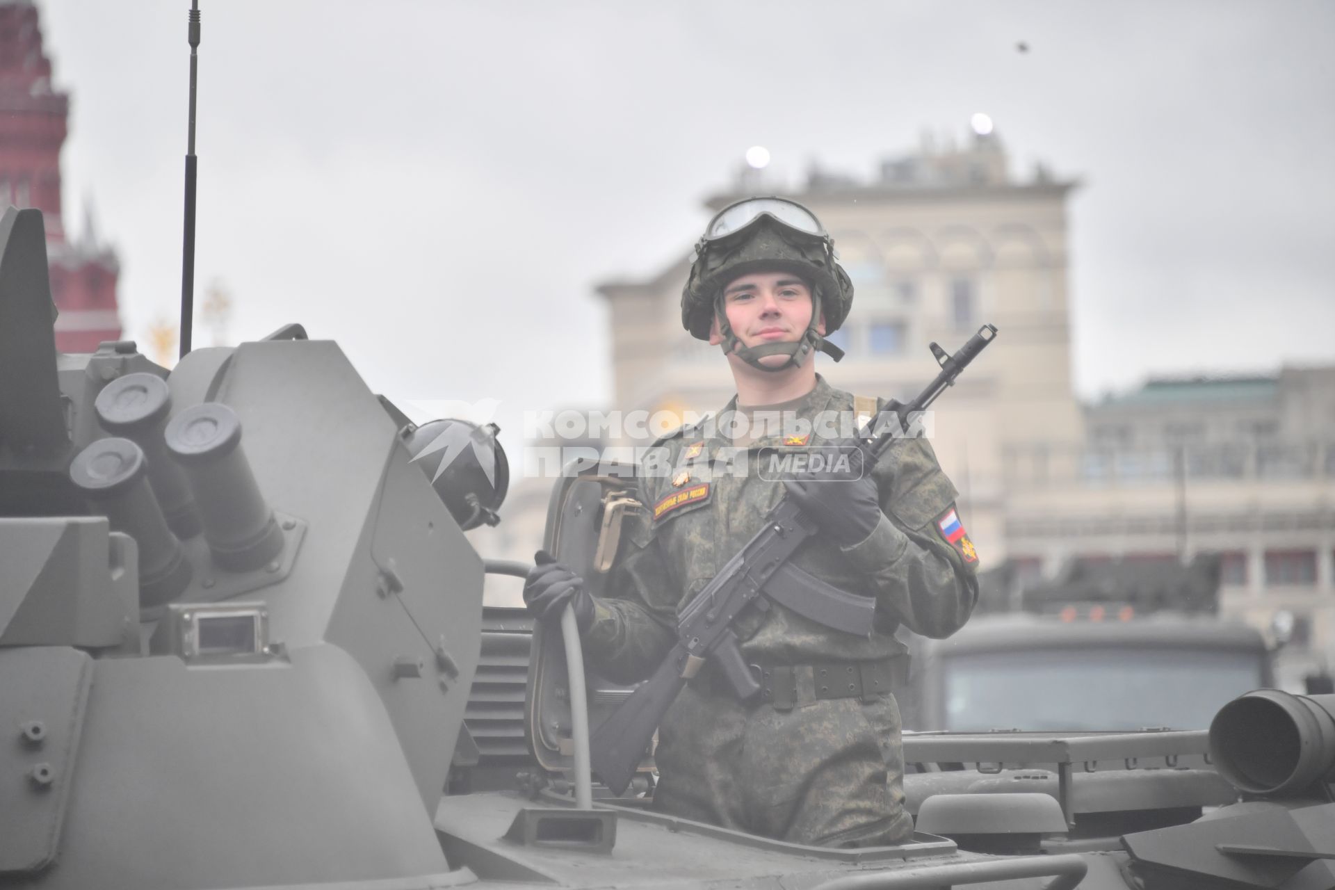 Москва. Военный парад, посвященный 76-й годовщине Победы в Великой Отечественной войне.