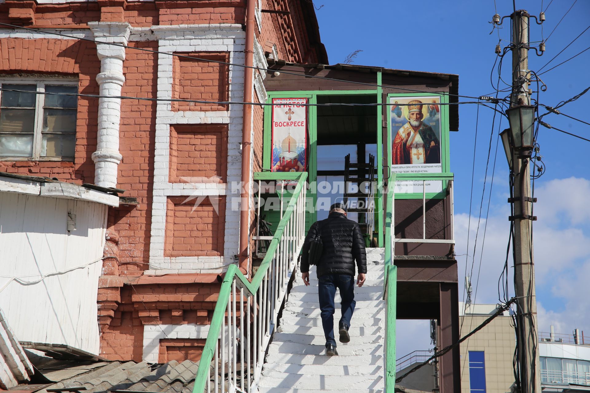 Красноярск. Православный храм Николая Чудотворца.