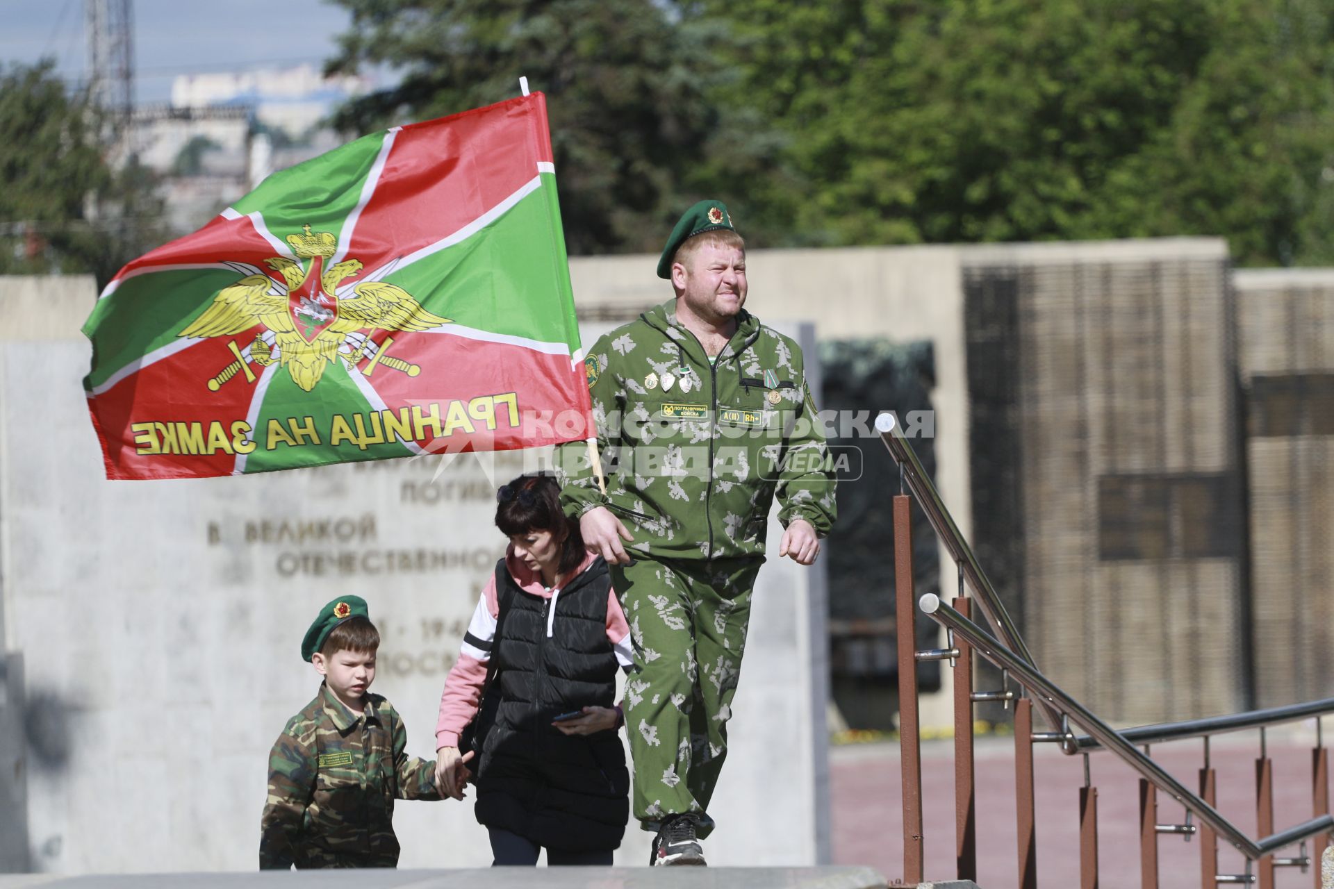 Барнаул. День пограничника.