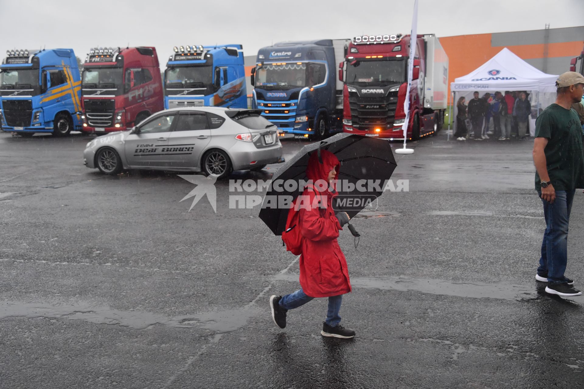 Московская область. Международный фестиваль грузового транспорта Truckfest 2021.