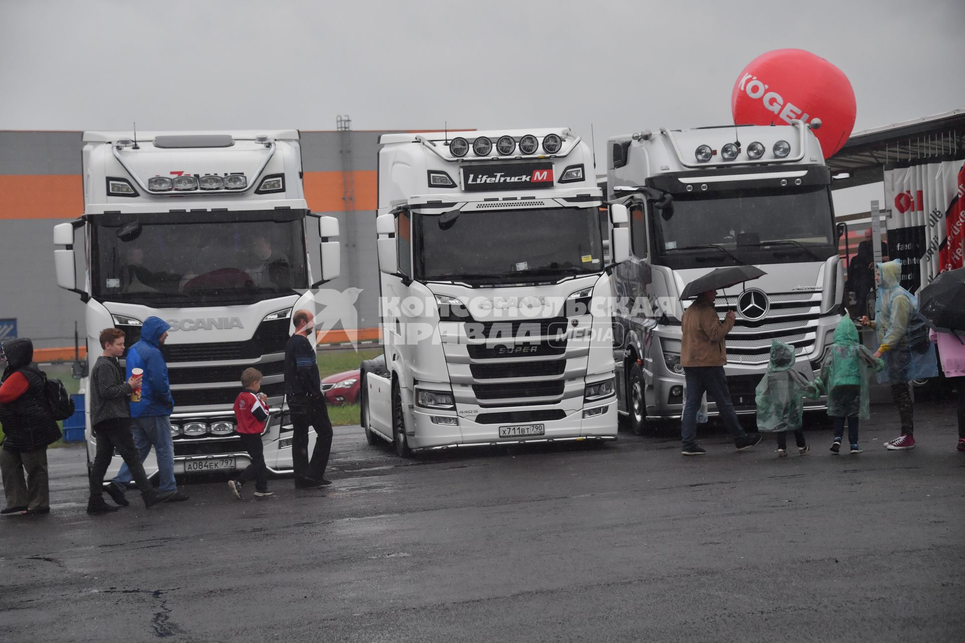 Московская область. Международный фестиваль грузового транспорта Truckfest 2021.