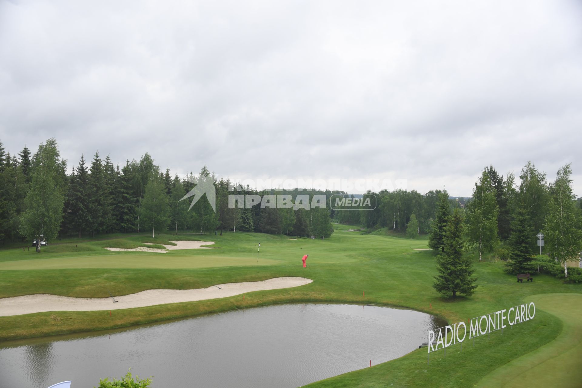 Московская область, д. Захарово.  Гольф-турнир Radio Monte Carlo Golf Cup в Agalarov Golf & Country Club.